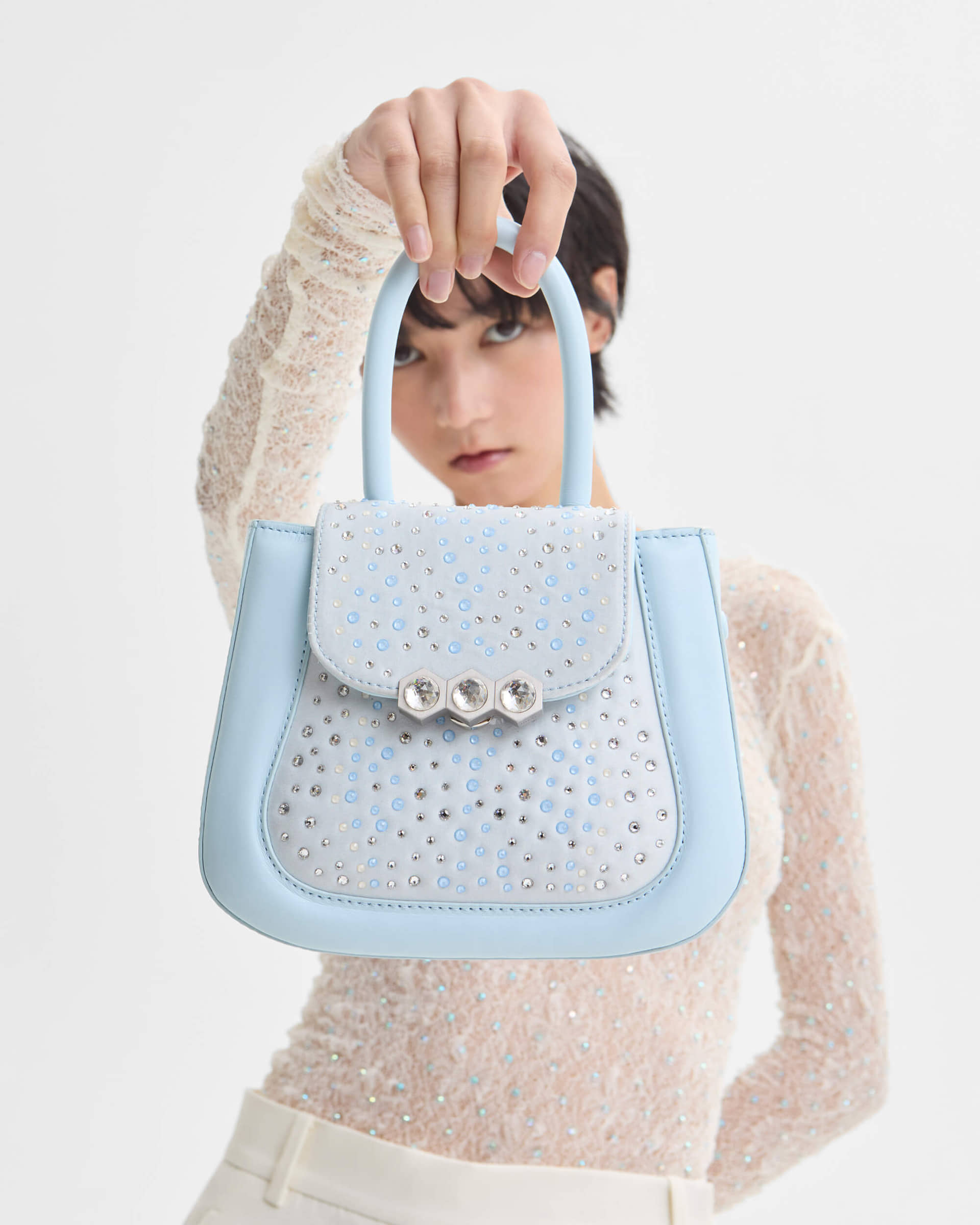 Mini Jill Crystal Baby Blue made by Mietis