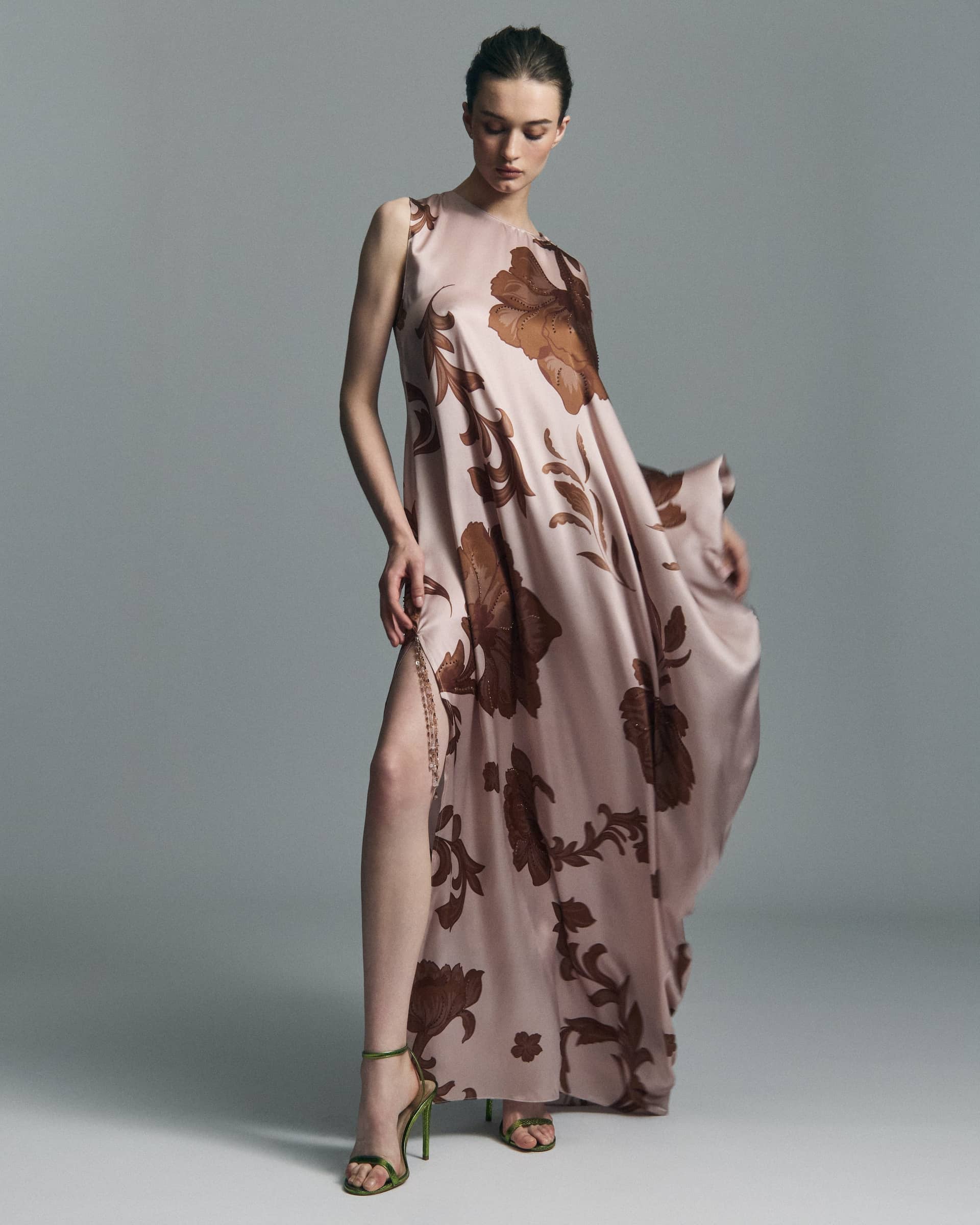 Floral Wind Maxi Dress made by Francesca Miranda