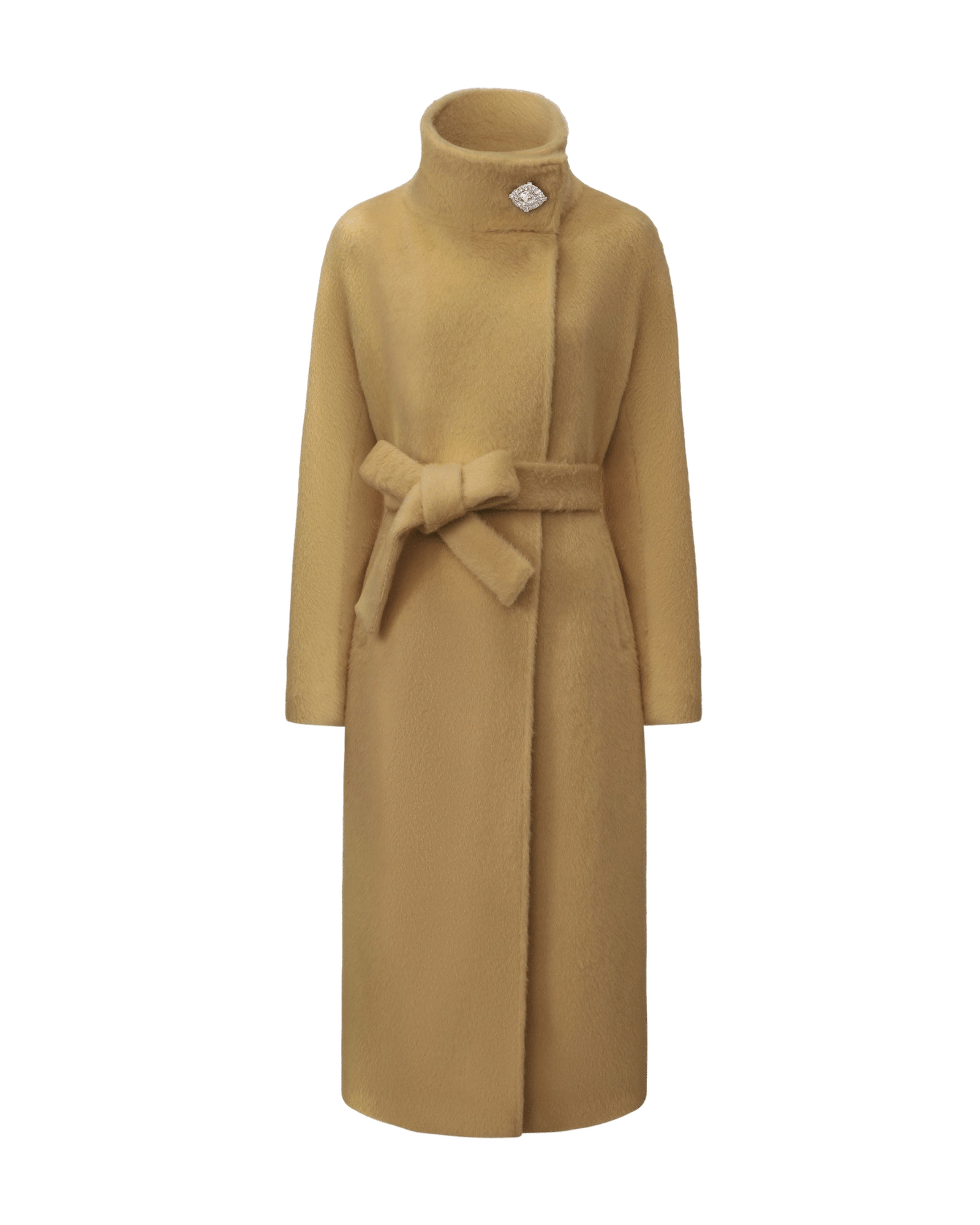 Audrey Long Coat (Camel) made by Nana Jacqueline