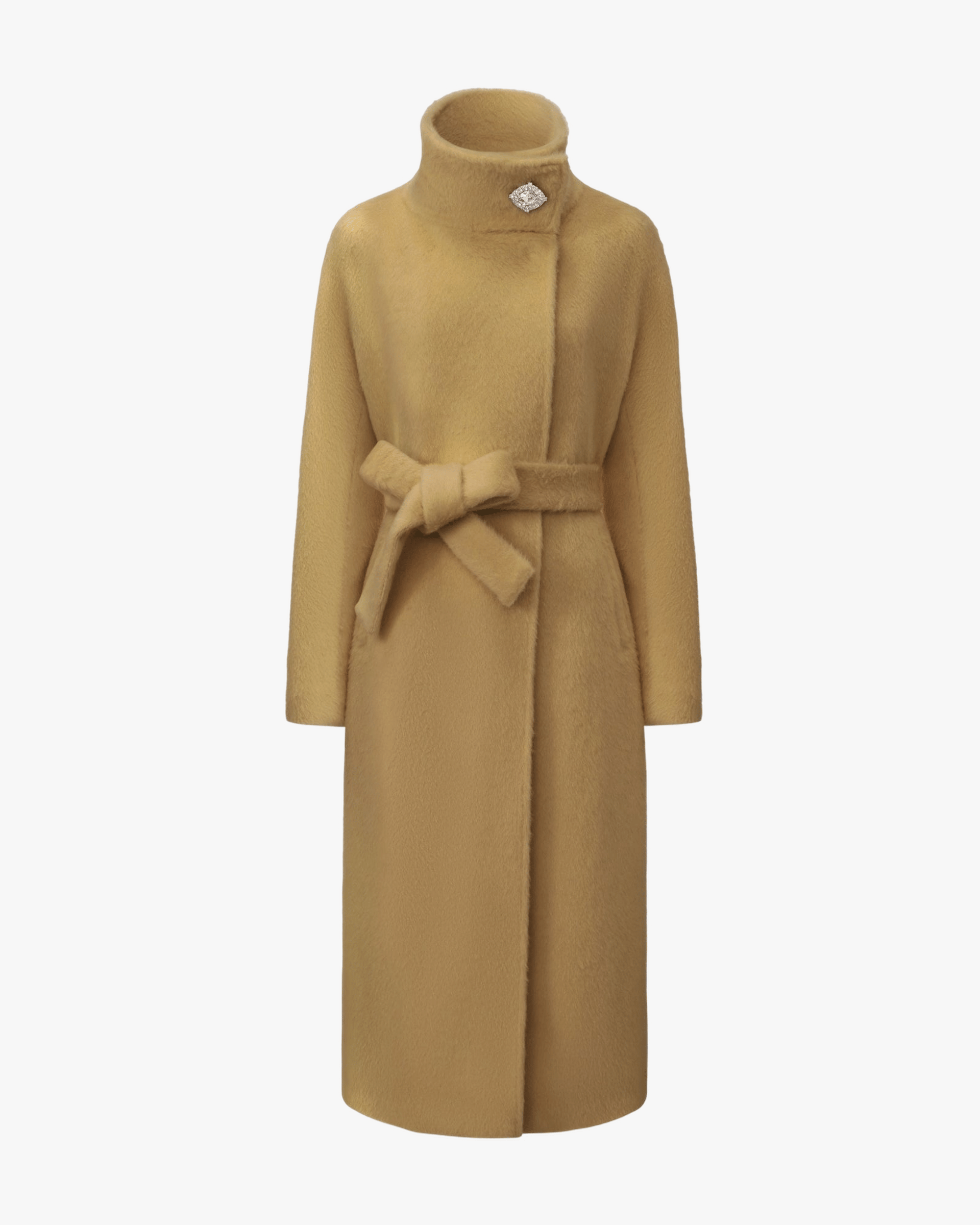 Audrey Long Coat (Camel) made by Nana Jacqueline