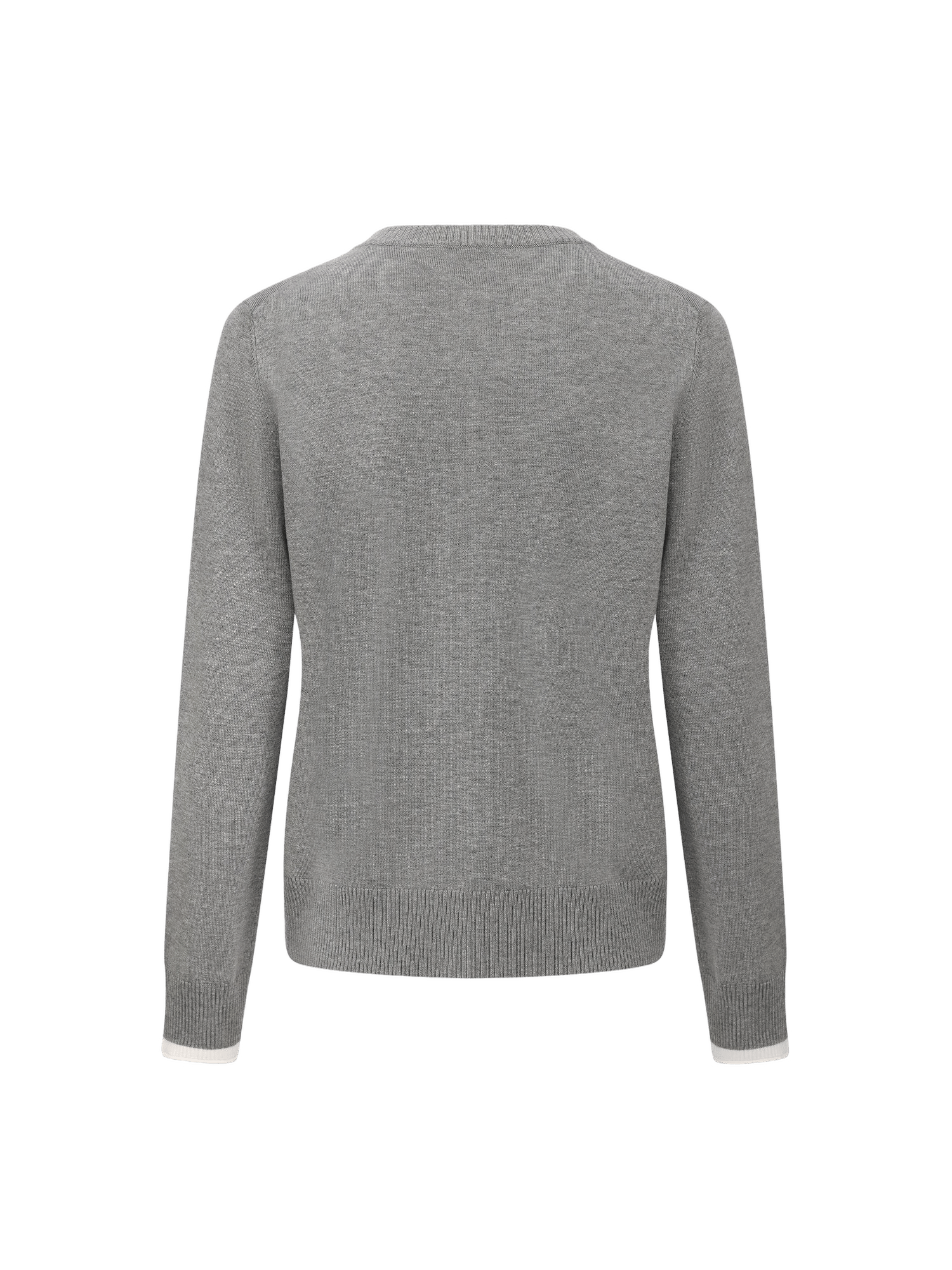 Ava Relaxed Grey Knit Cardigan made by Nana Jacqueline