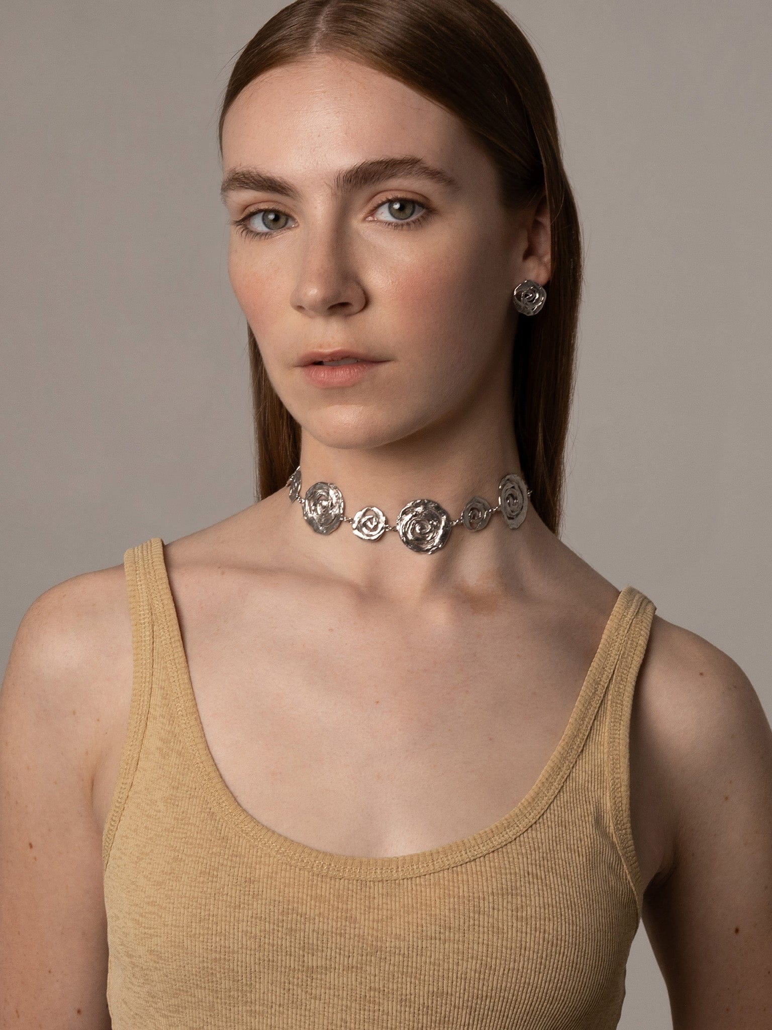 Origin Choker Silver made by Eva Remenyi