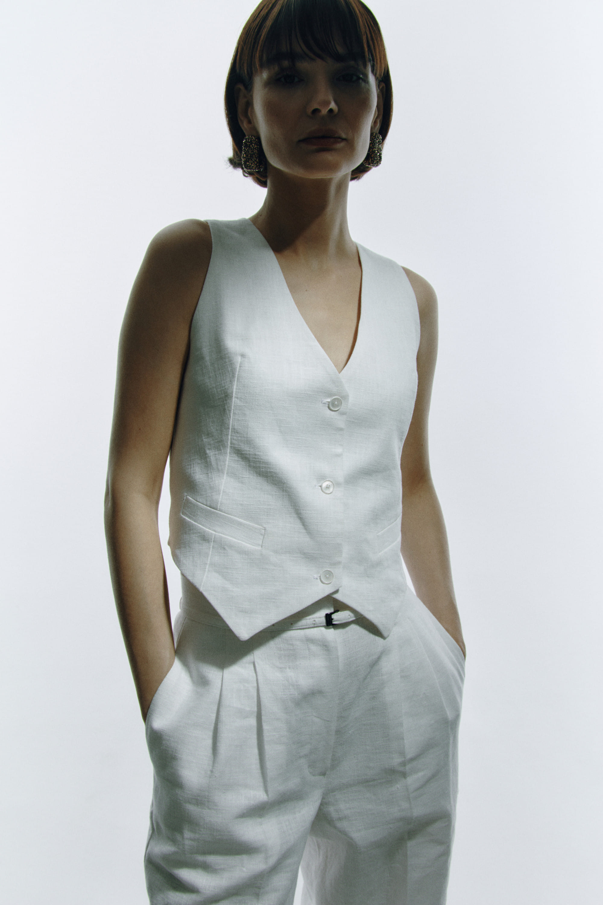 Shell Seeker suit vest made by Wiktoria Frankowska