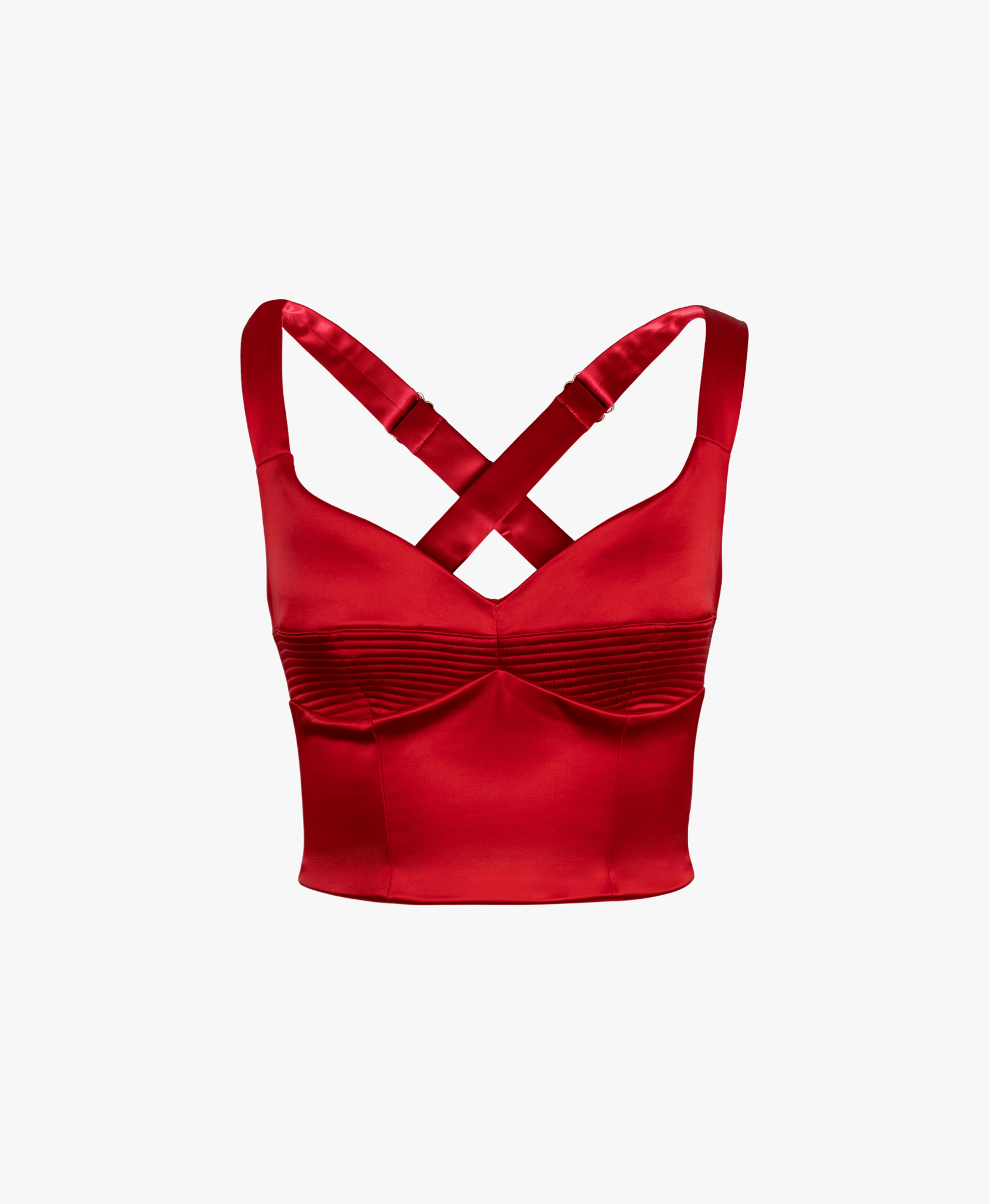 Haze Bra Top Red made by MURMUR
