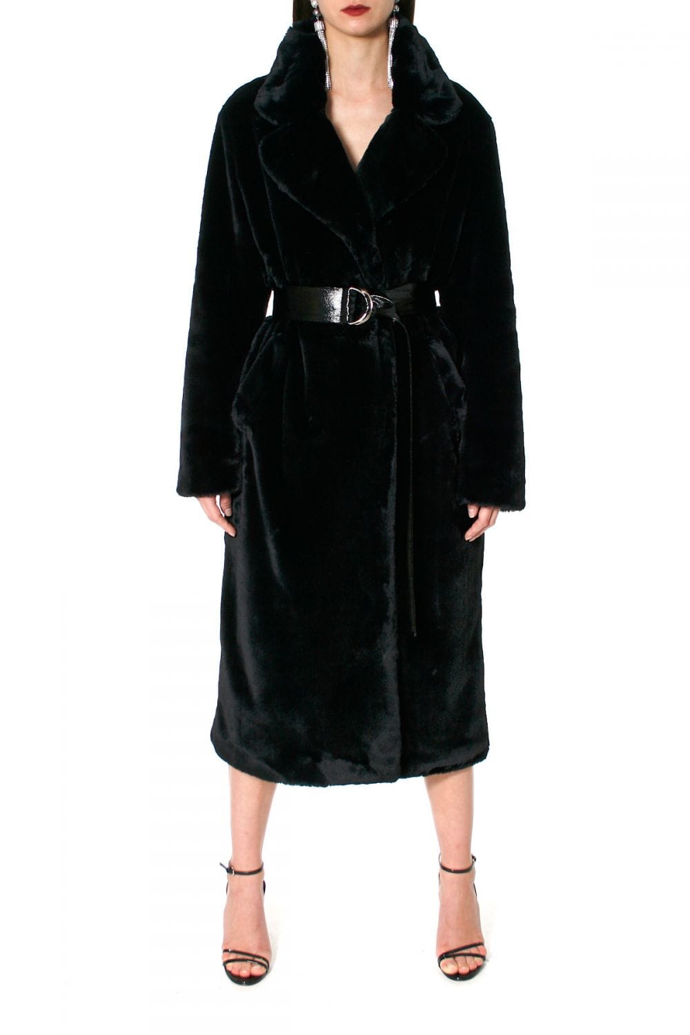 Fur Kylie Warm Black made by HALEWSKI