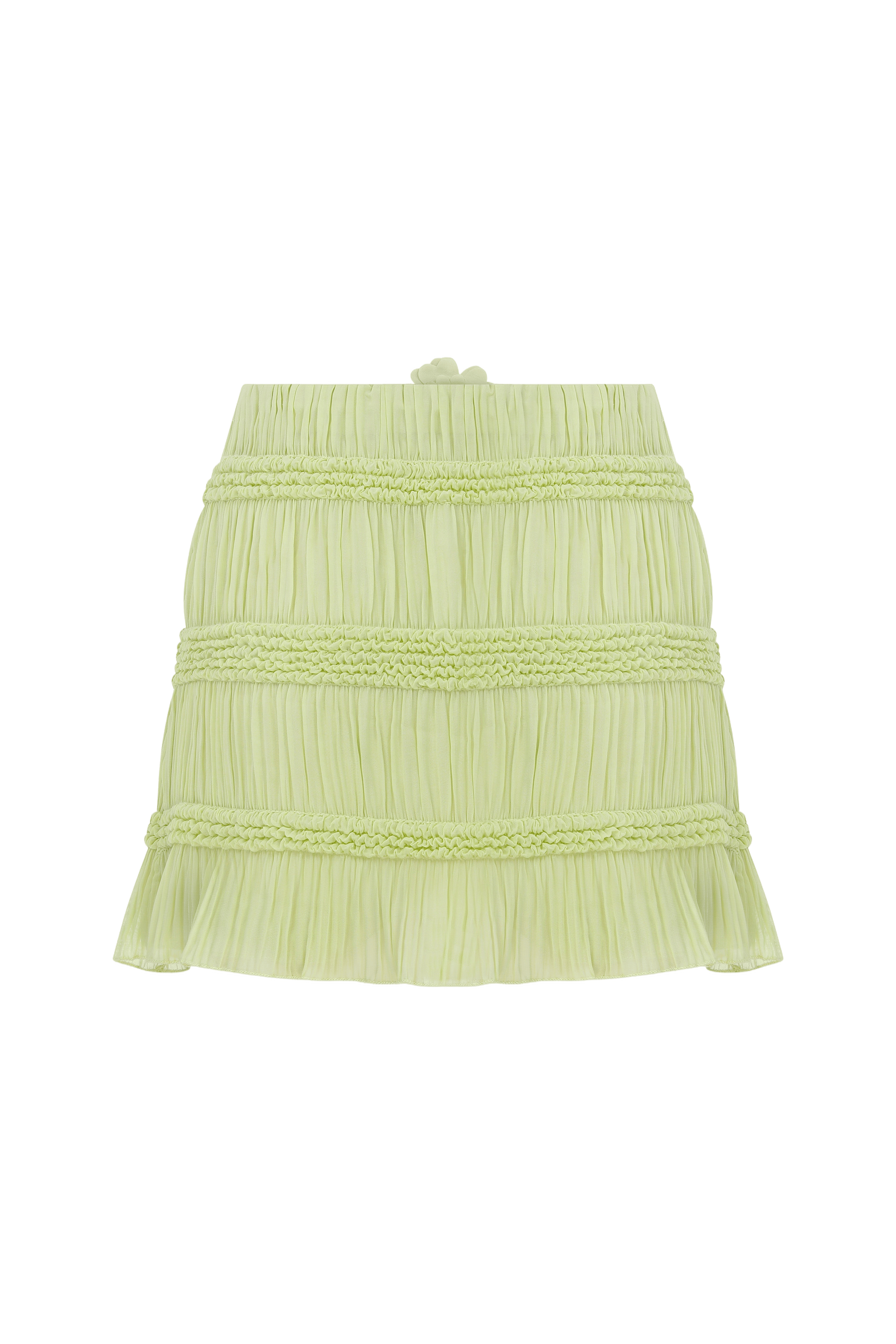 Sage Flora Skirt made by Declara