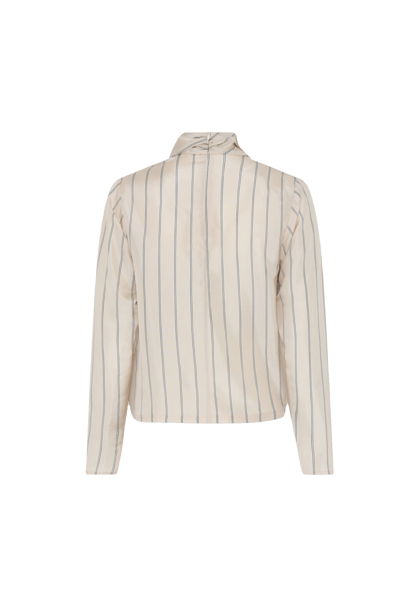 Chelsea Blouse - Creme Stripe in Beige made by HERSKIND