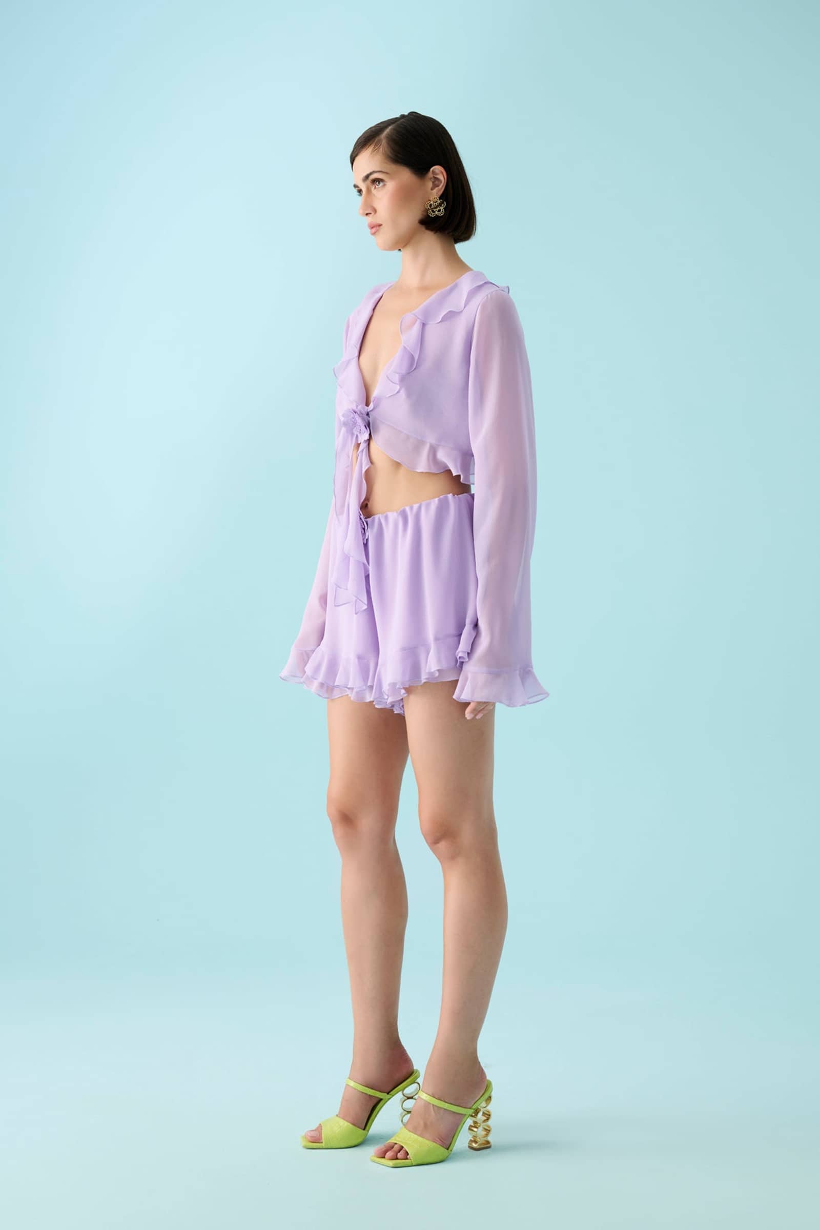 Guaria Morada Short made by Declara