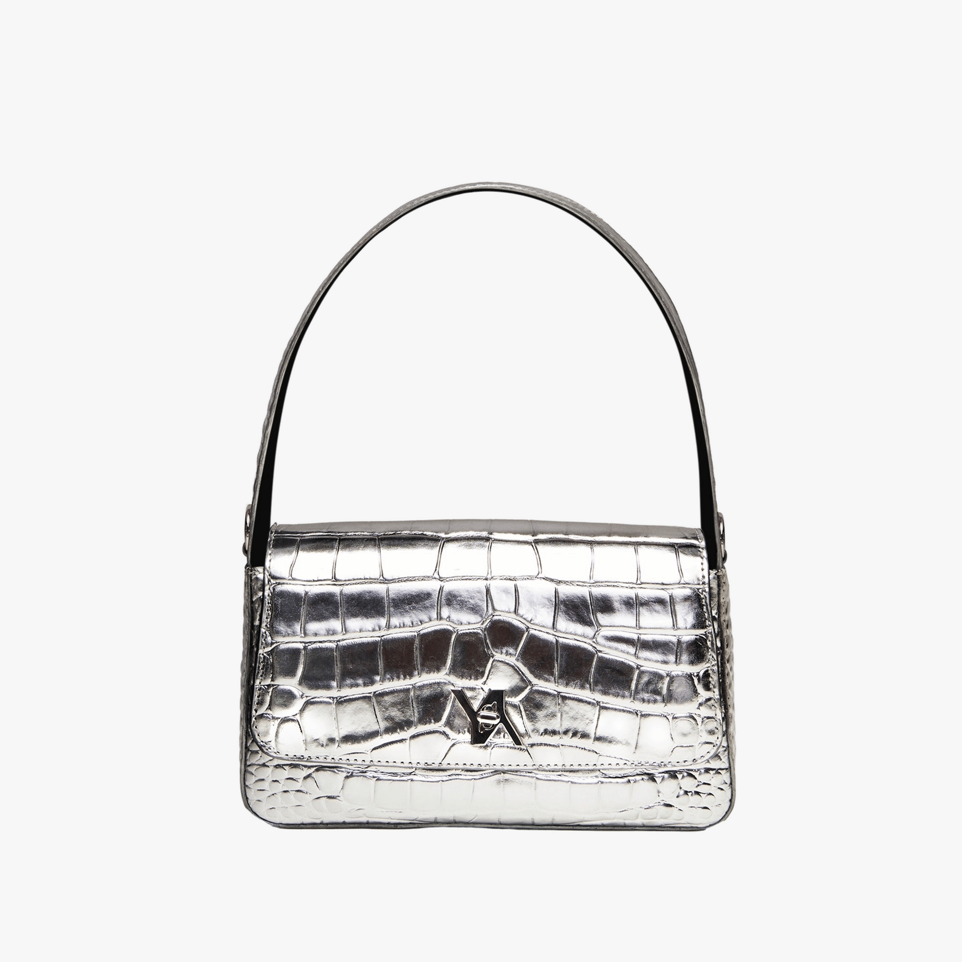 Lulu Silver Hobo made by YLIANA YEPEZ