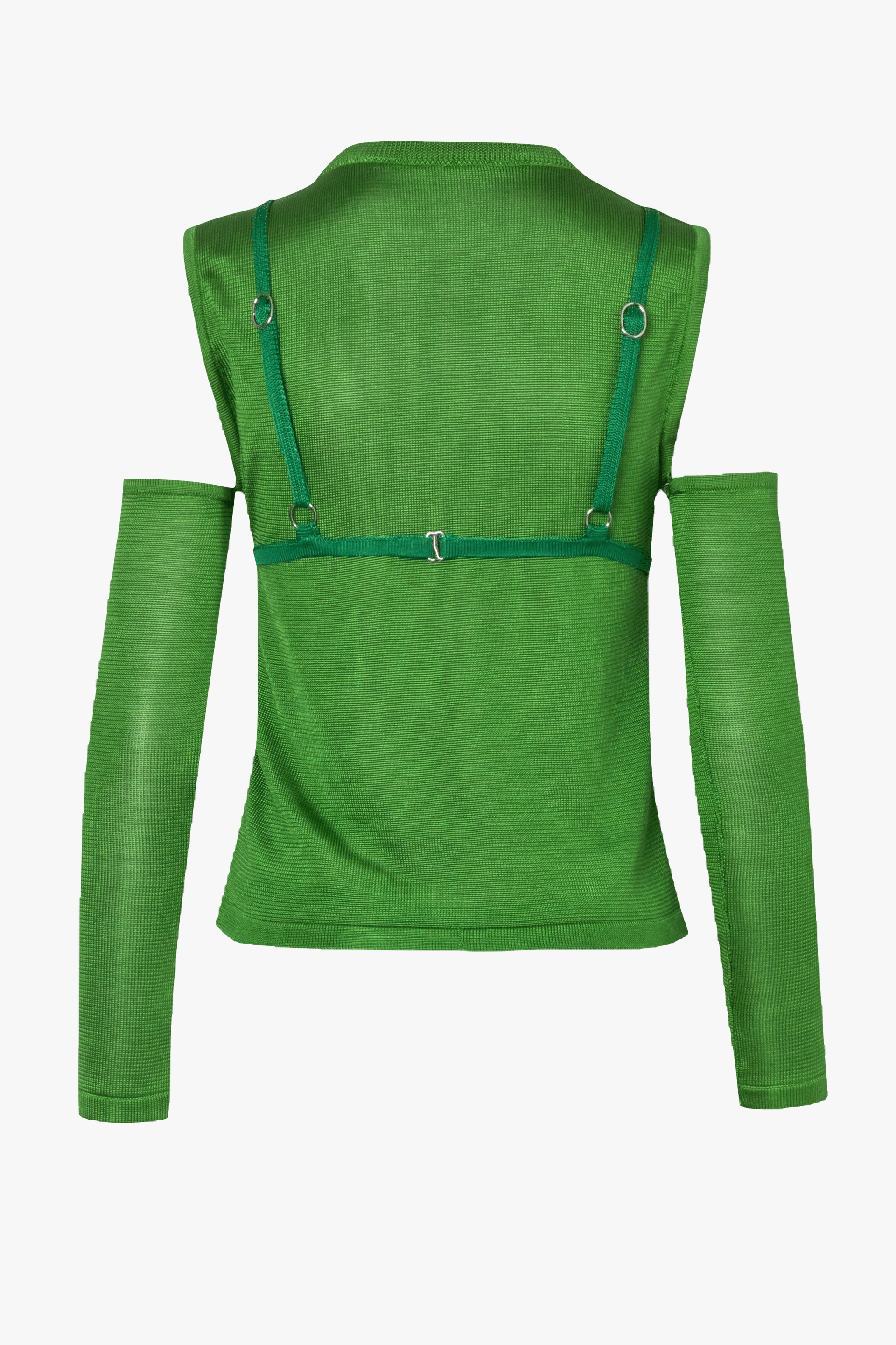 Waist Top in Green made by BAOBAB