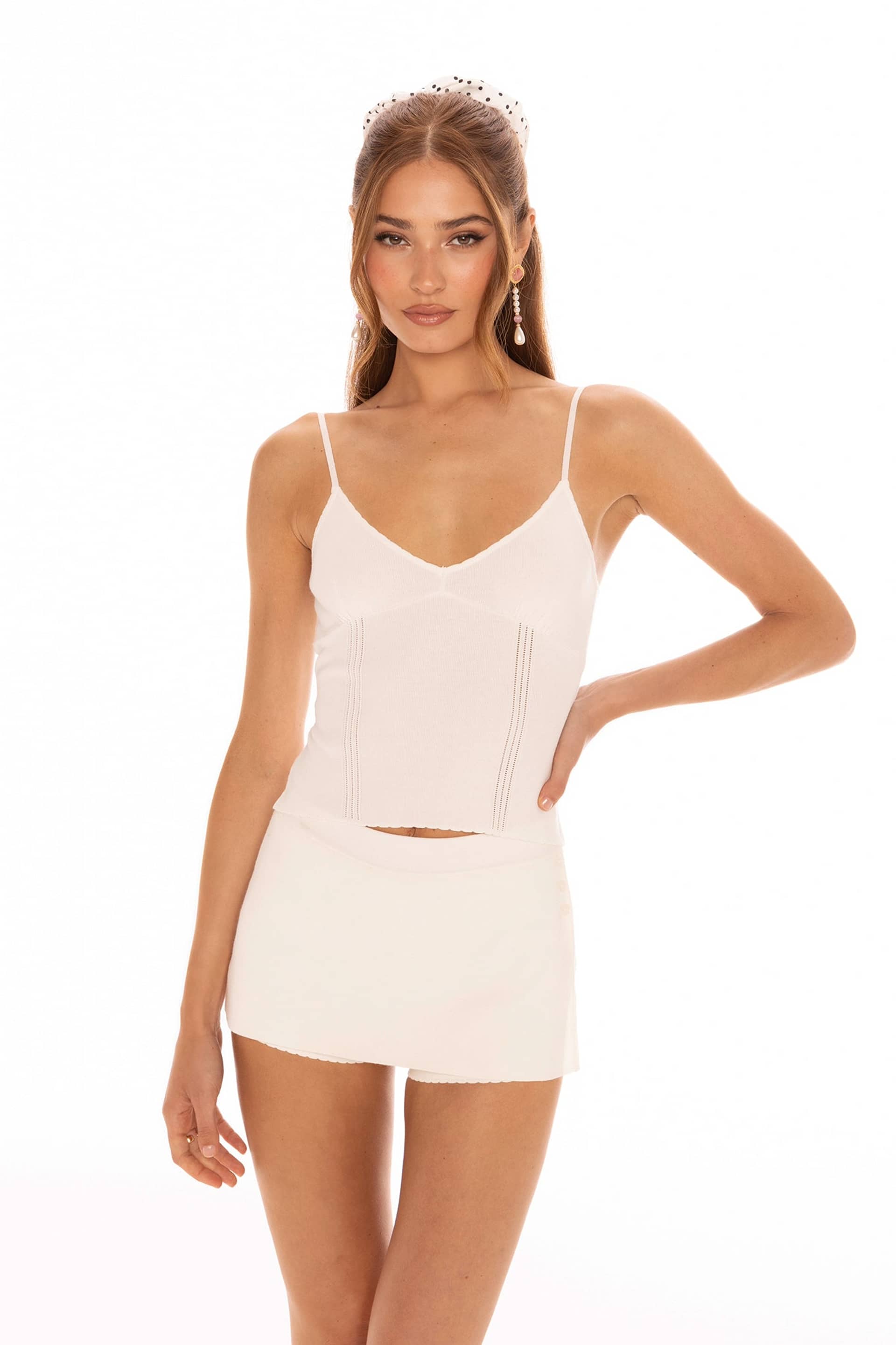 Carrie Top (White) made by Nana Jacqueline