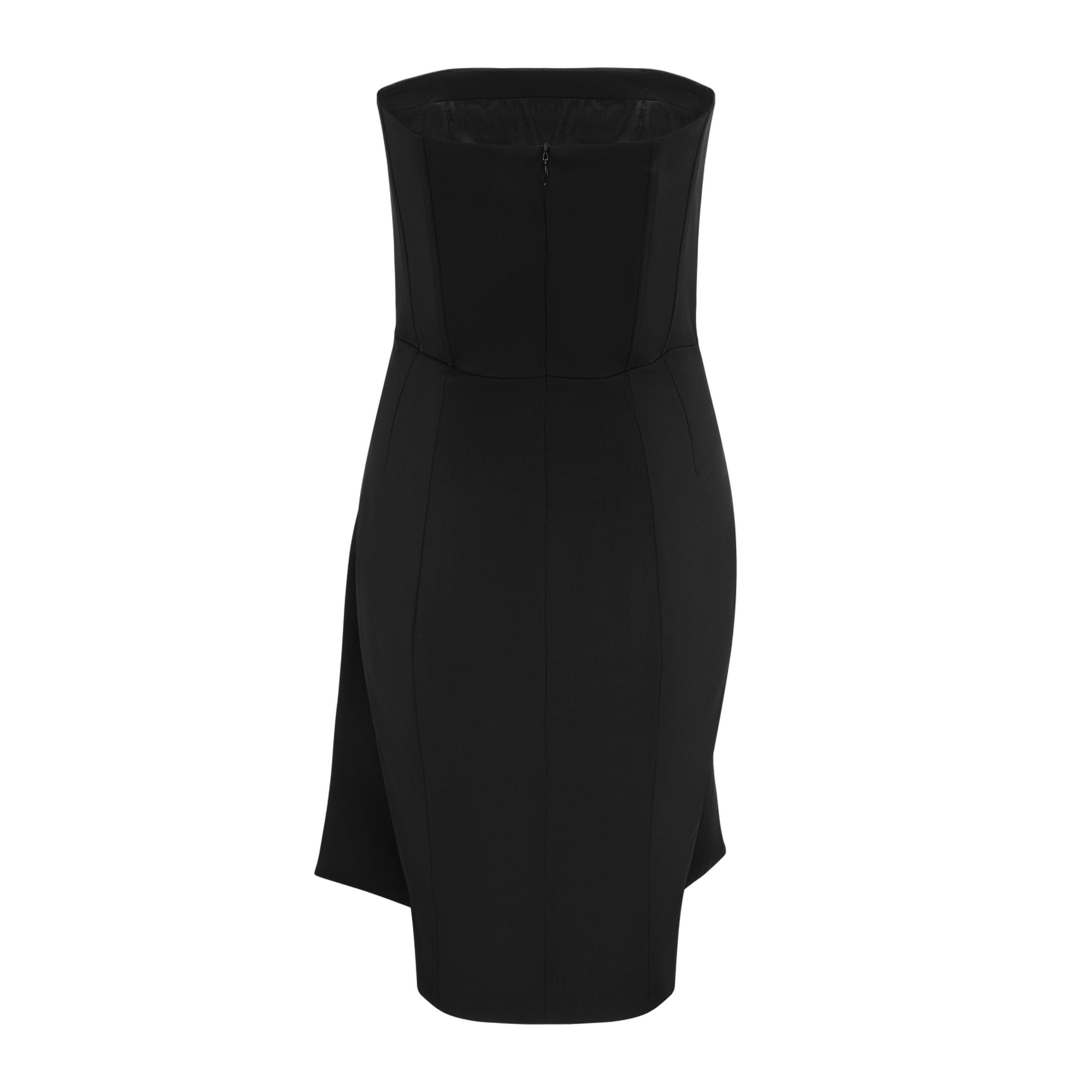 Short Corset Dress With Applicue At The Front made by YAVORSKA