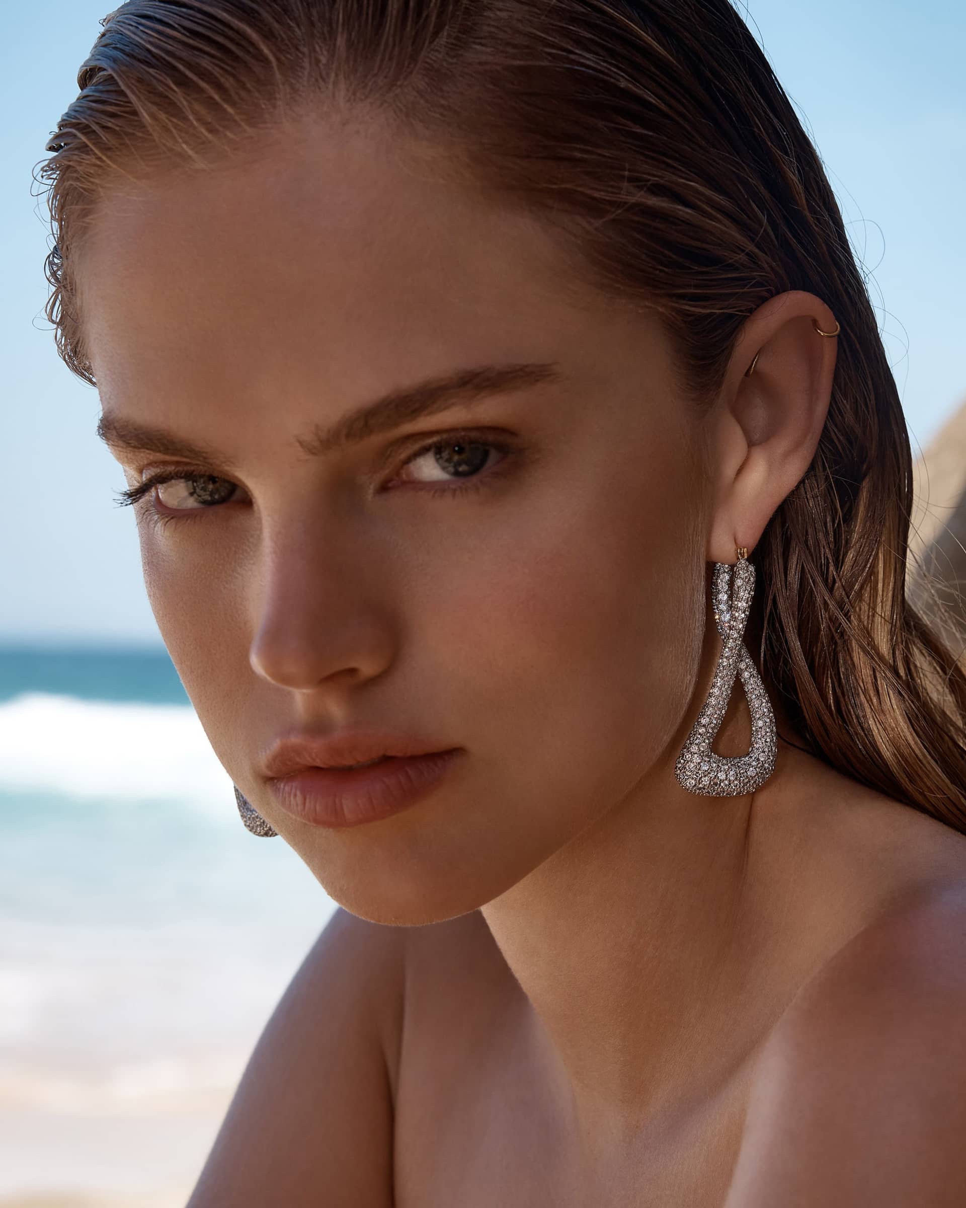 Lucia Earrings made by Amber Sceats