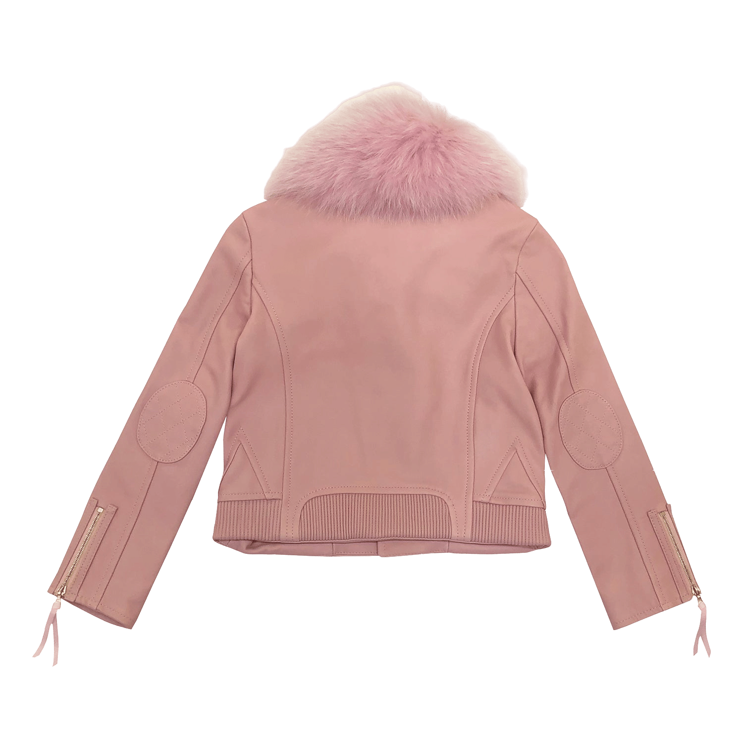 Lara Moto Jacket With Fur made by SEMSEM