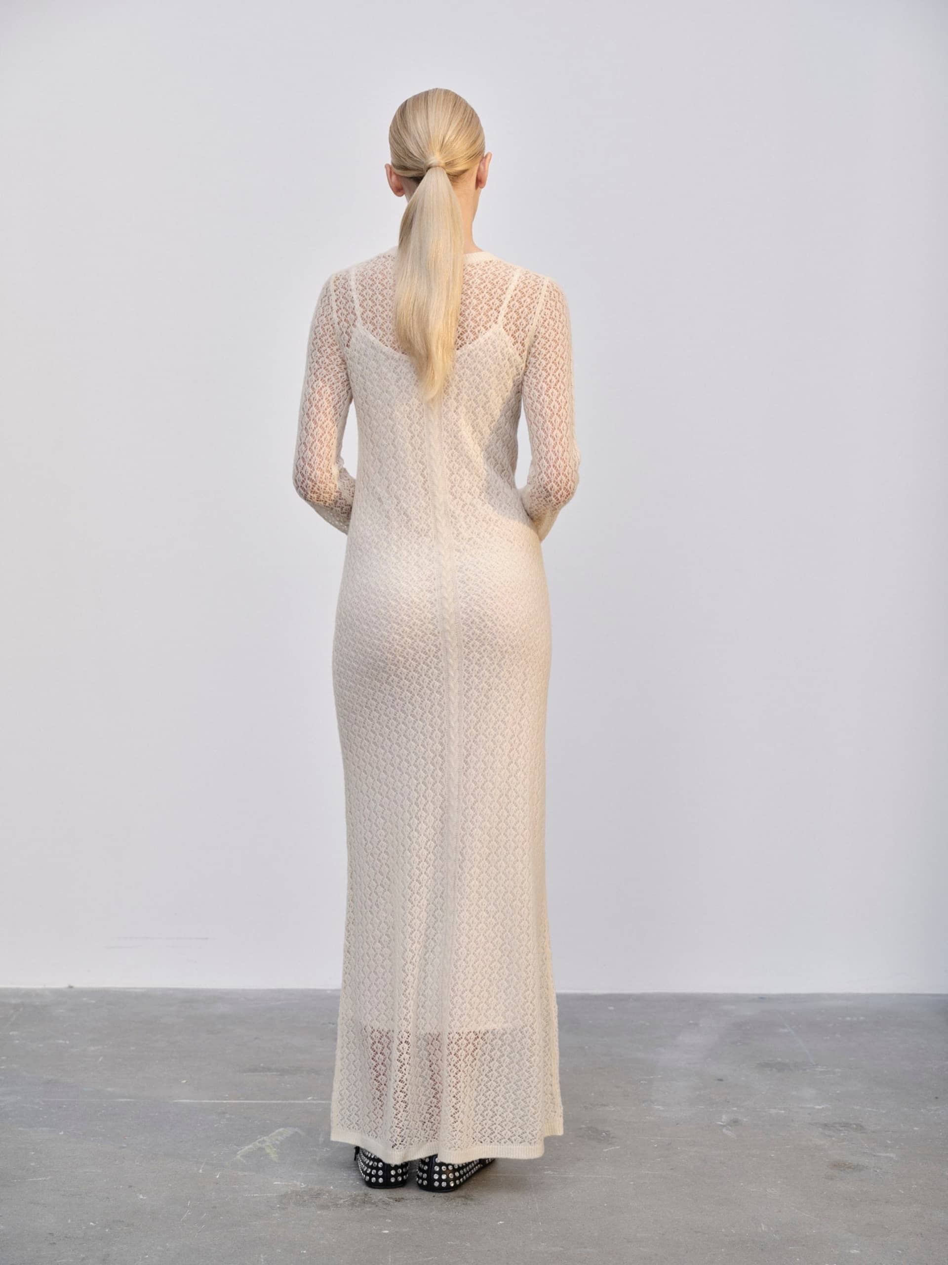 Haely Knit Dress - Creme (FW) made by HERSKIND