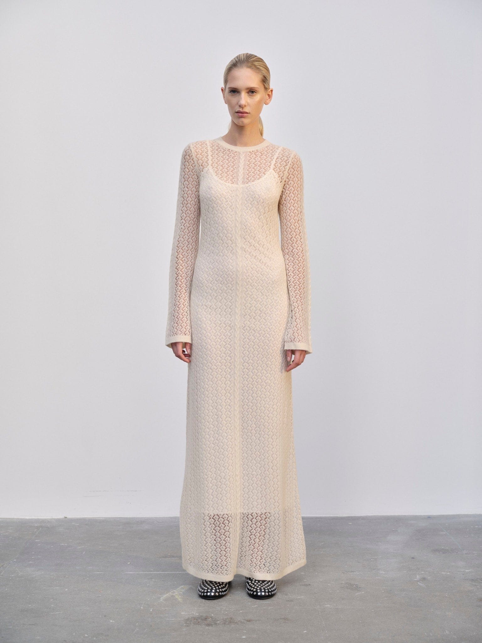 Haely Knit Dress - Creme (FW) made by HERSKIND