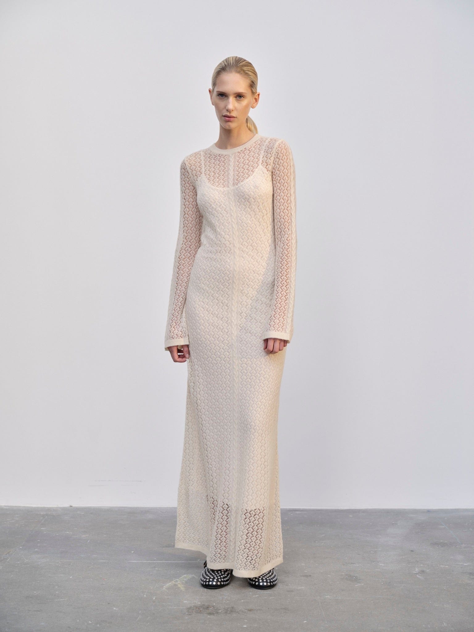 Haely Knit Dress - Creme (FW) made by HERSKIND