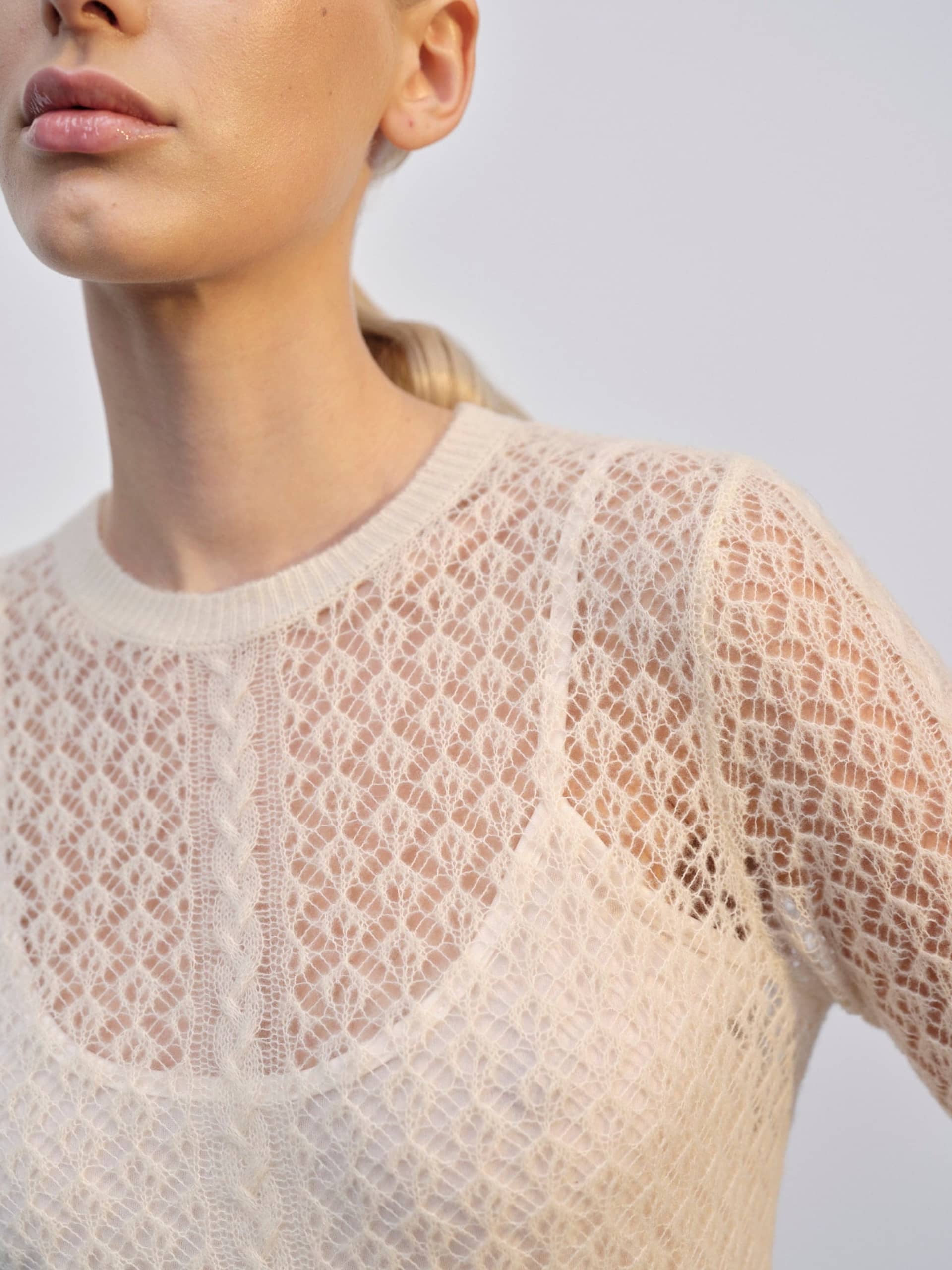 Haely Knit Dress - Creme (FW) made by HERSKIND