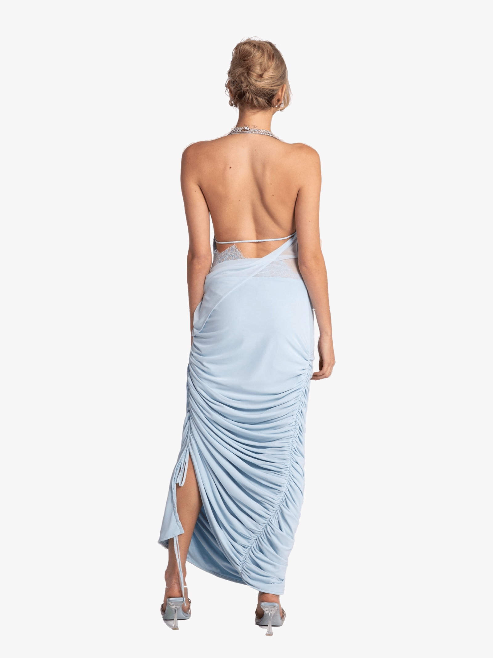 Sorine Dress (Blue) made by Nana Jacqueline