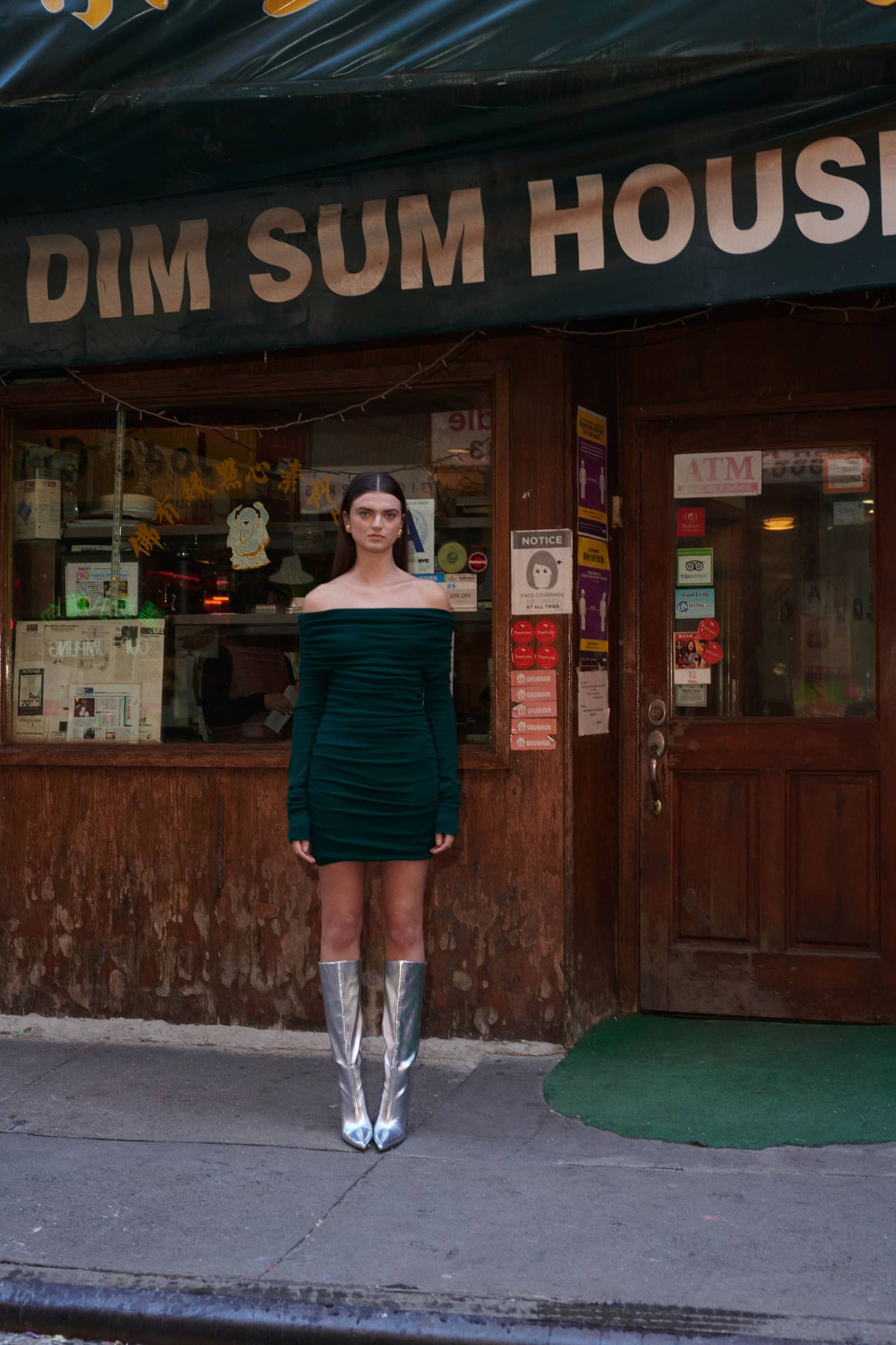 Fuji Mini Dress made by BAOBAB