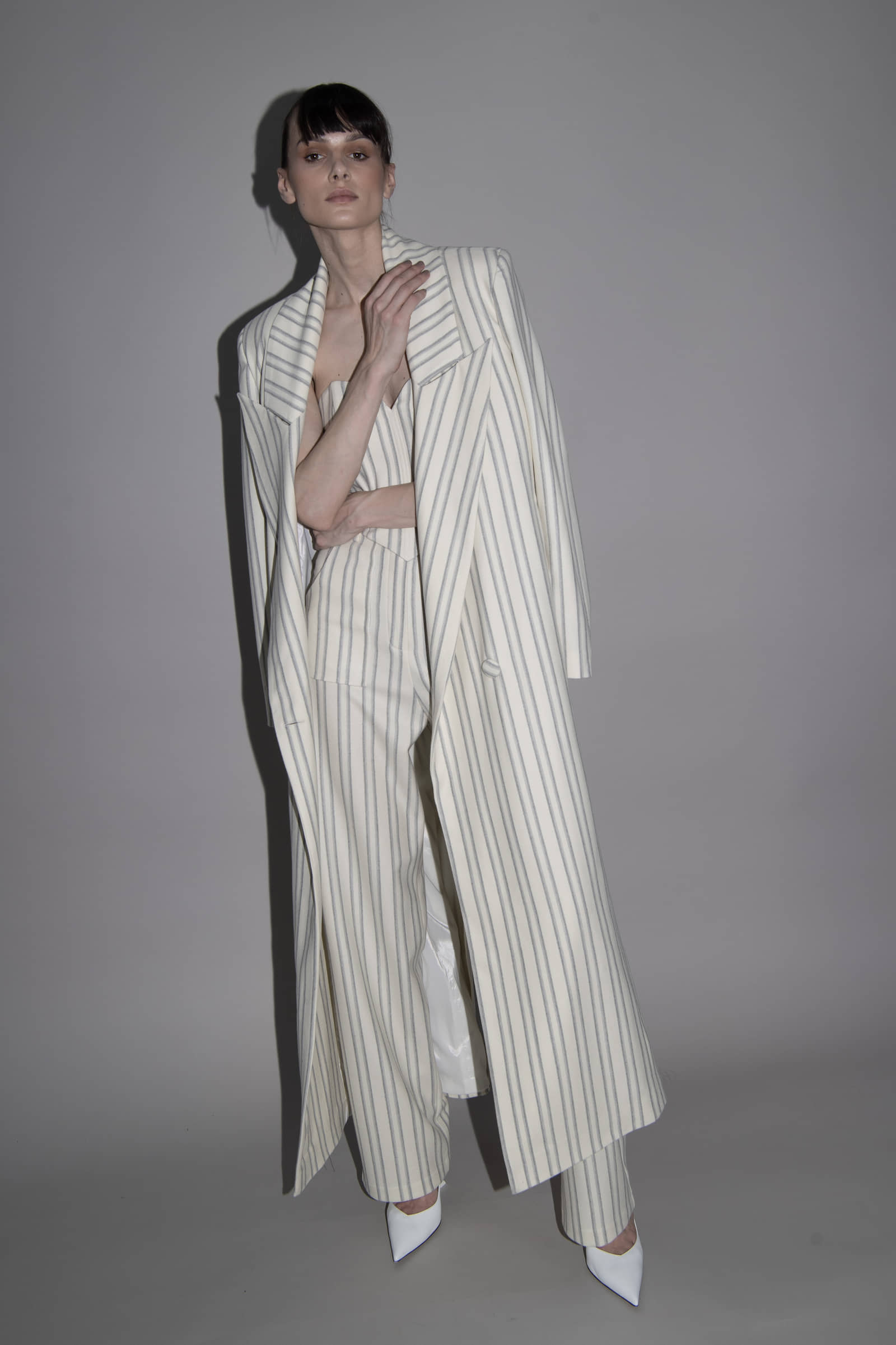 merino TROUSERS in Beige made by Vestiaire d'un Oiseau Libre