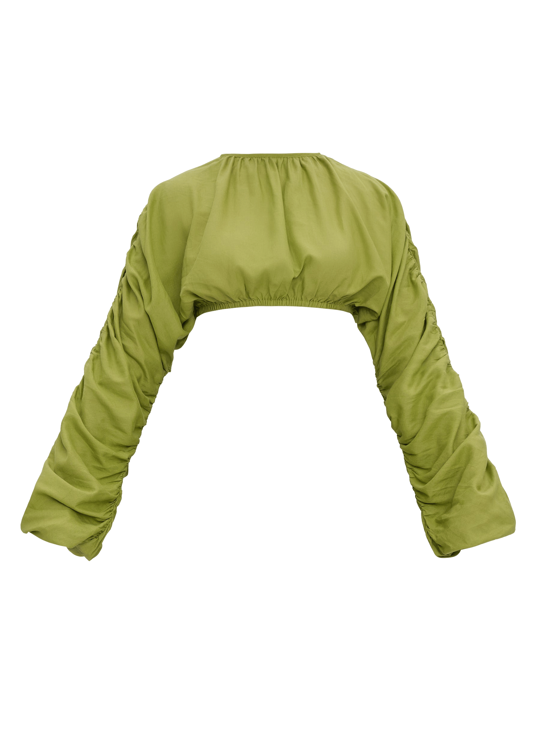 PADO CROP TOP - LIME made by Andrea Iyamah