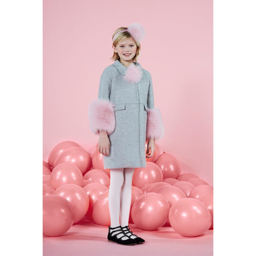 Tala Coat With Fur made by SEMSEM