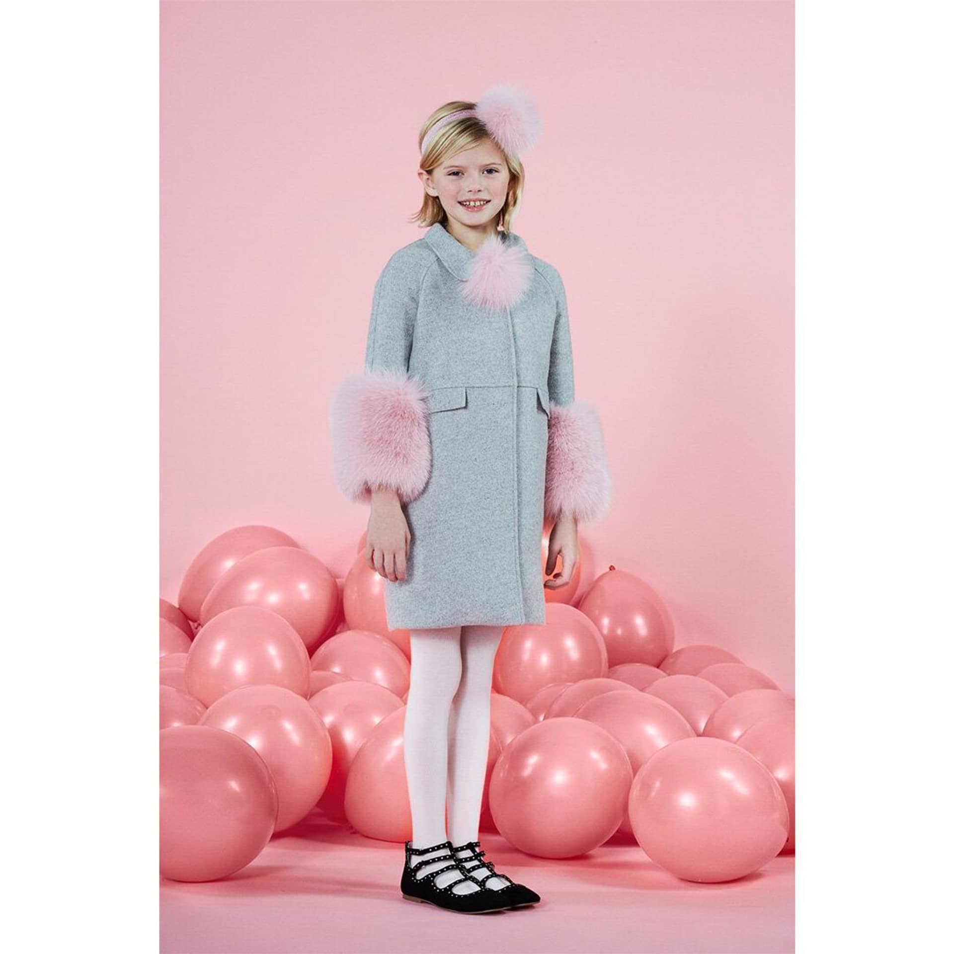 Tala Coat With Fur made by SEMSEM