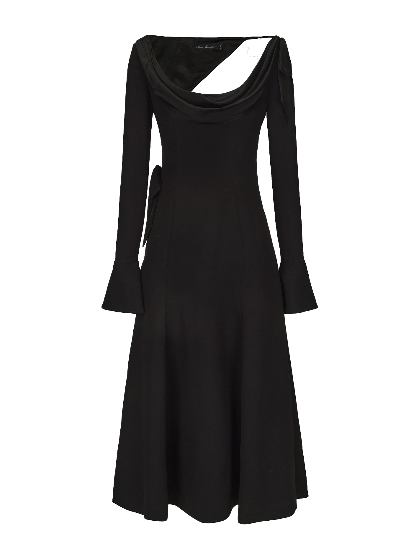 Giselle Dress (Black) made by Nana Jacqueline