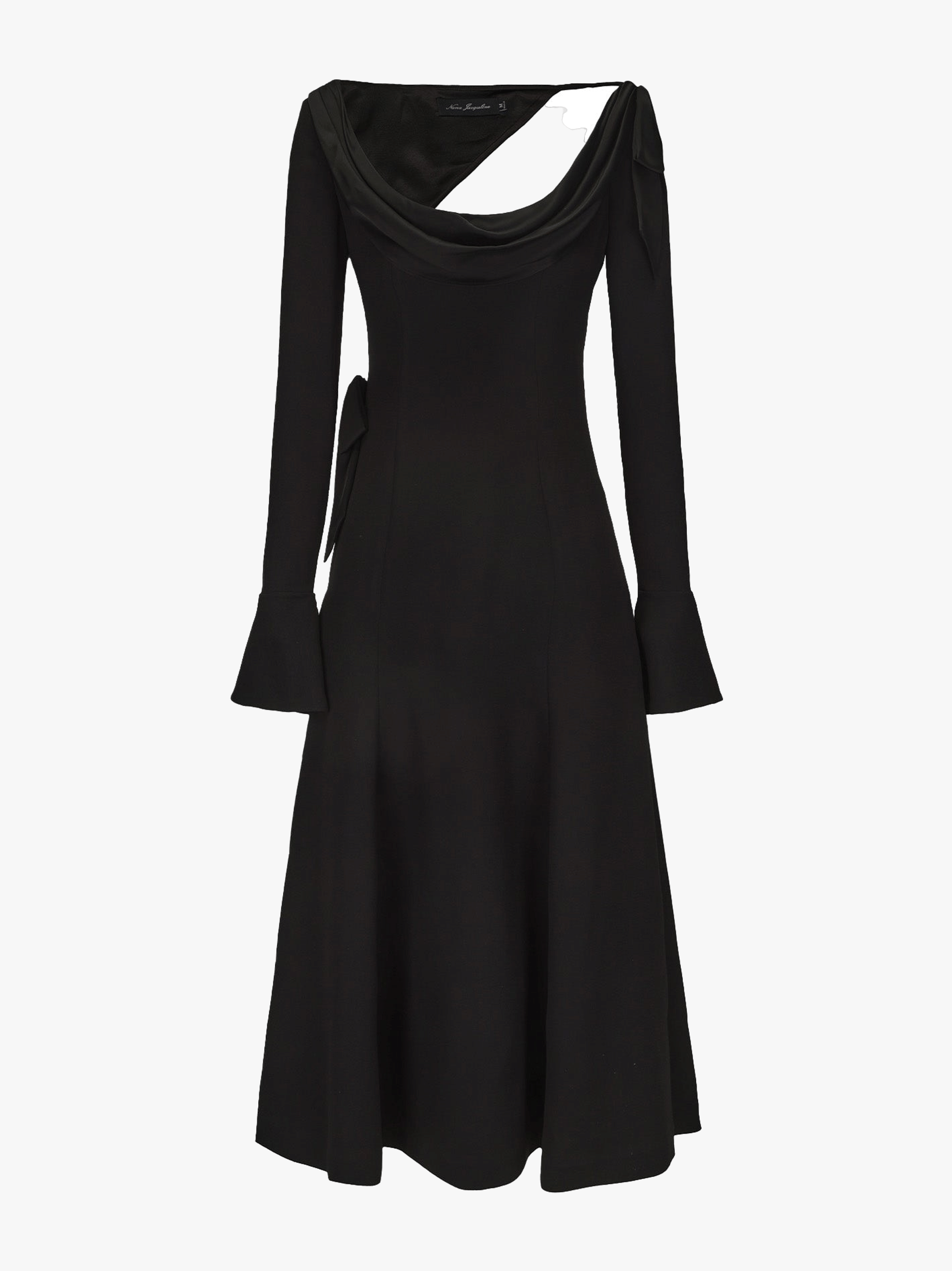 Giselle Dress (Black) made by Nana Jacqueline