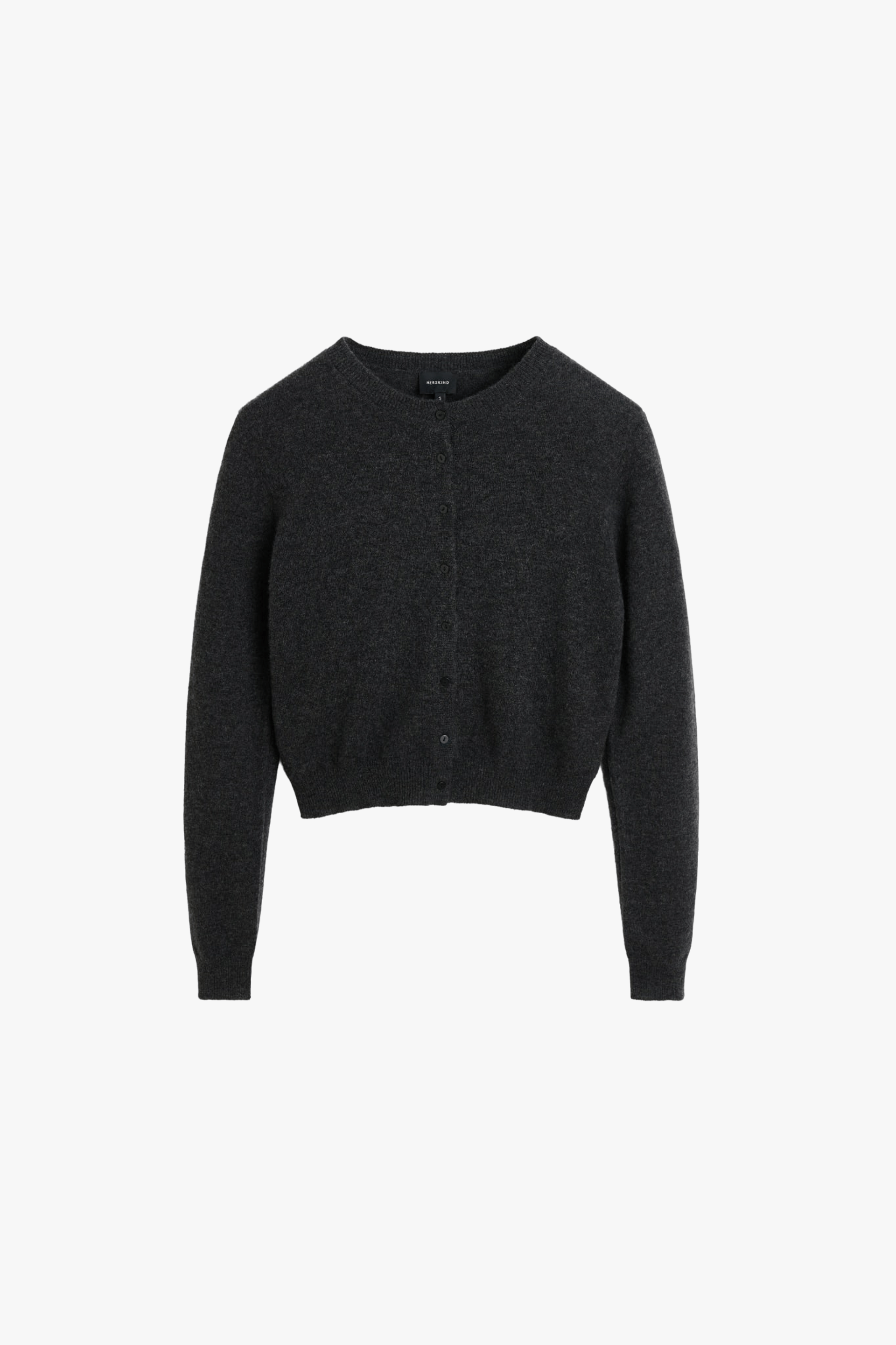 Roselle Knit Cardigan - Dark Grey made by HERSKIND