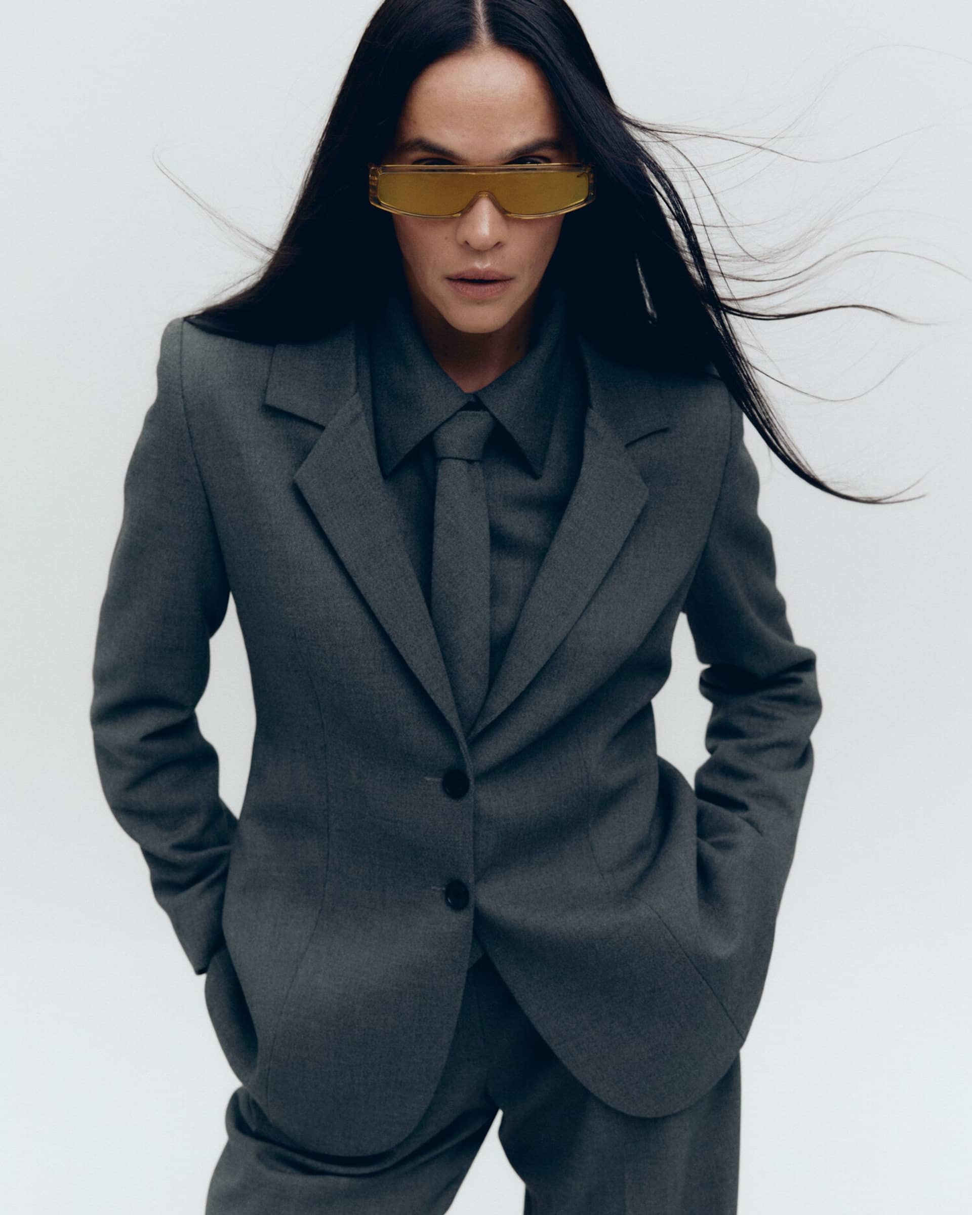 Grey shirt made by KNITEL