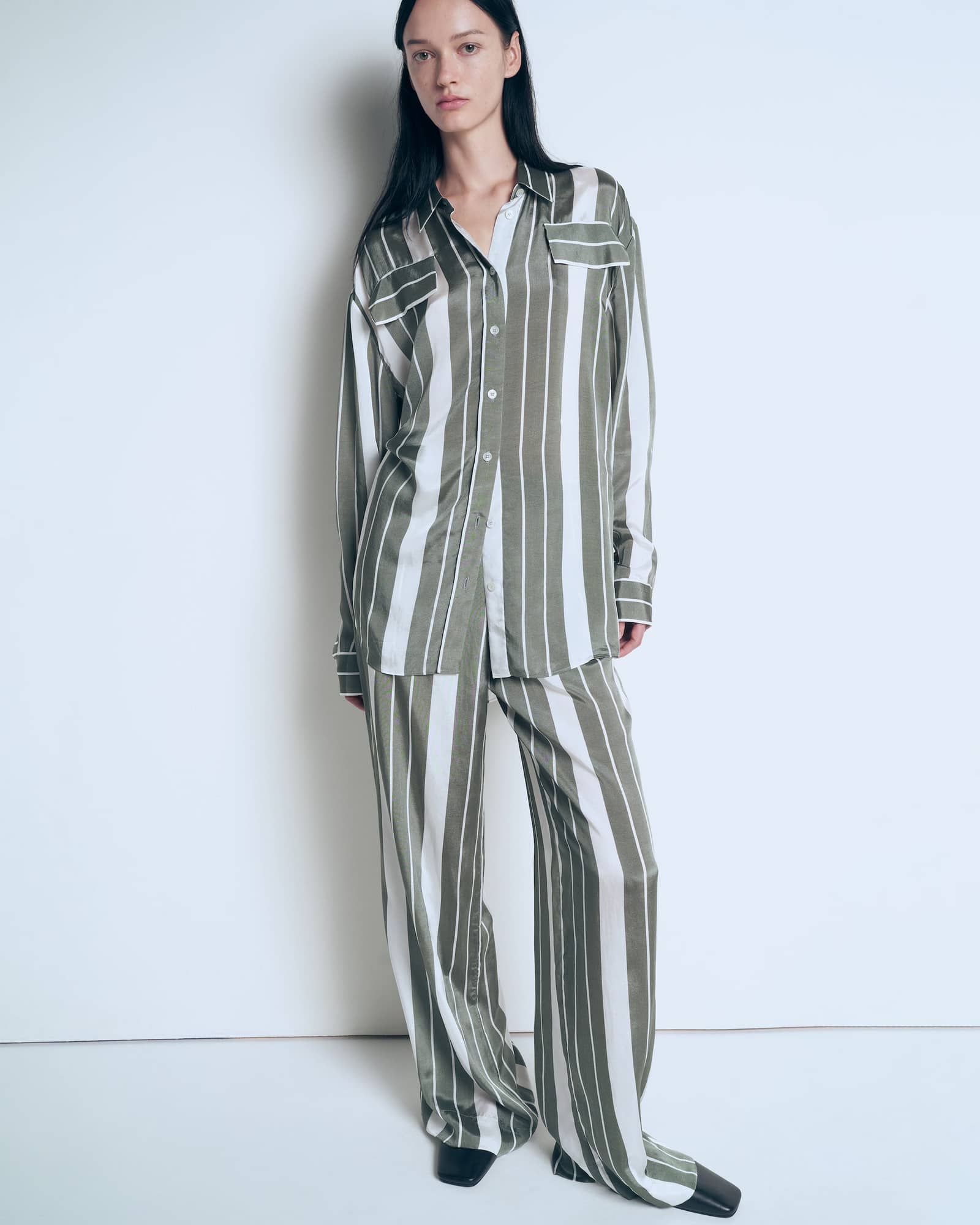 Lightweight pajama trousers made by A.M.G