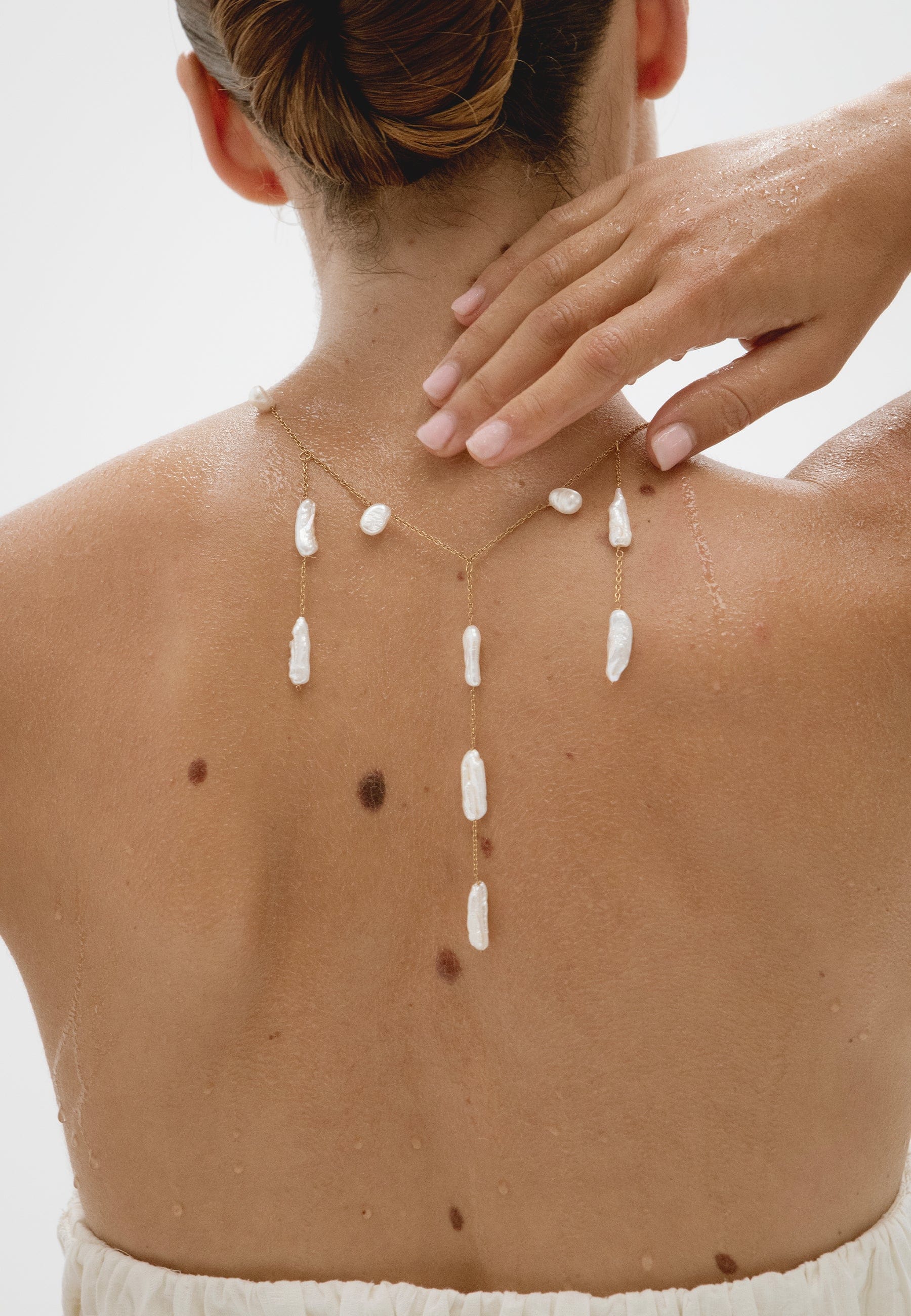 Collar Iris Perlas made by Lavani Jewels