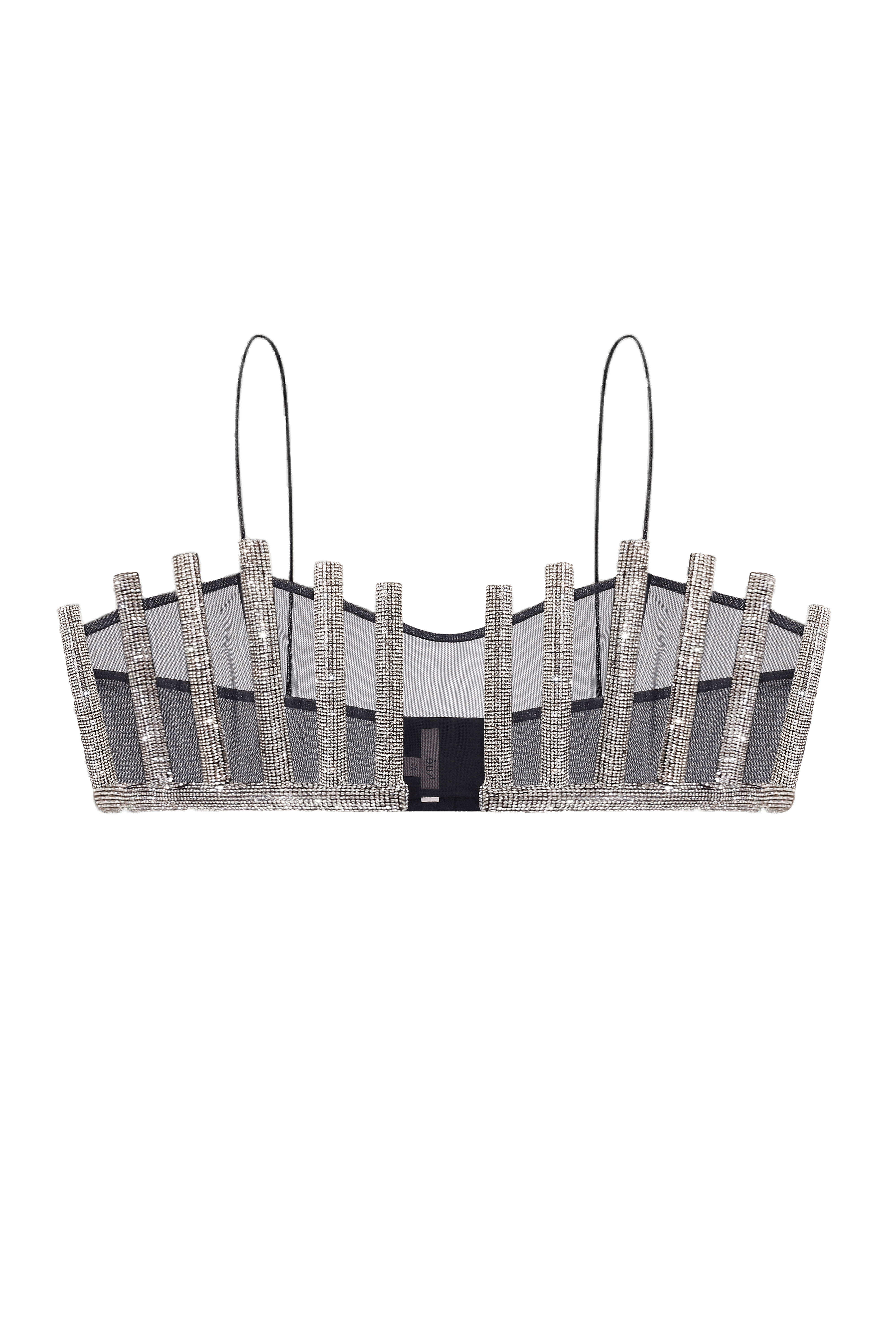 LOTUS BRALETTE in Black made by NUÉ