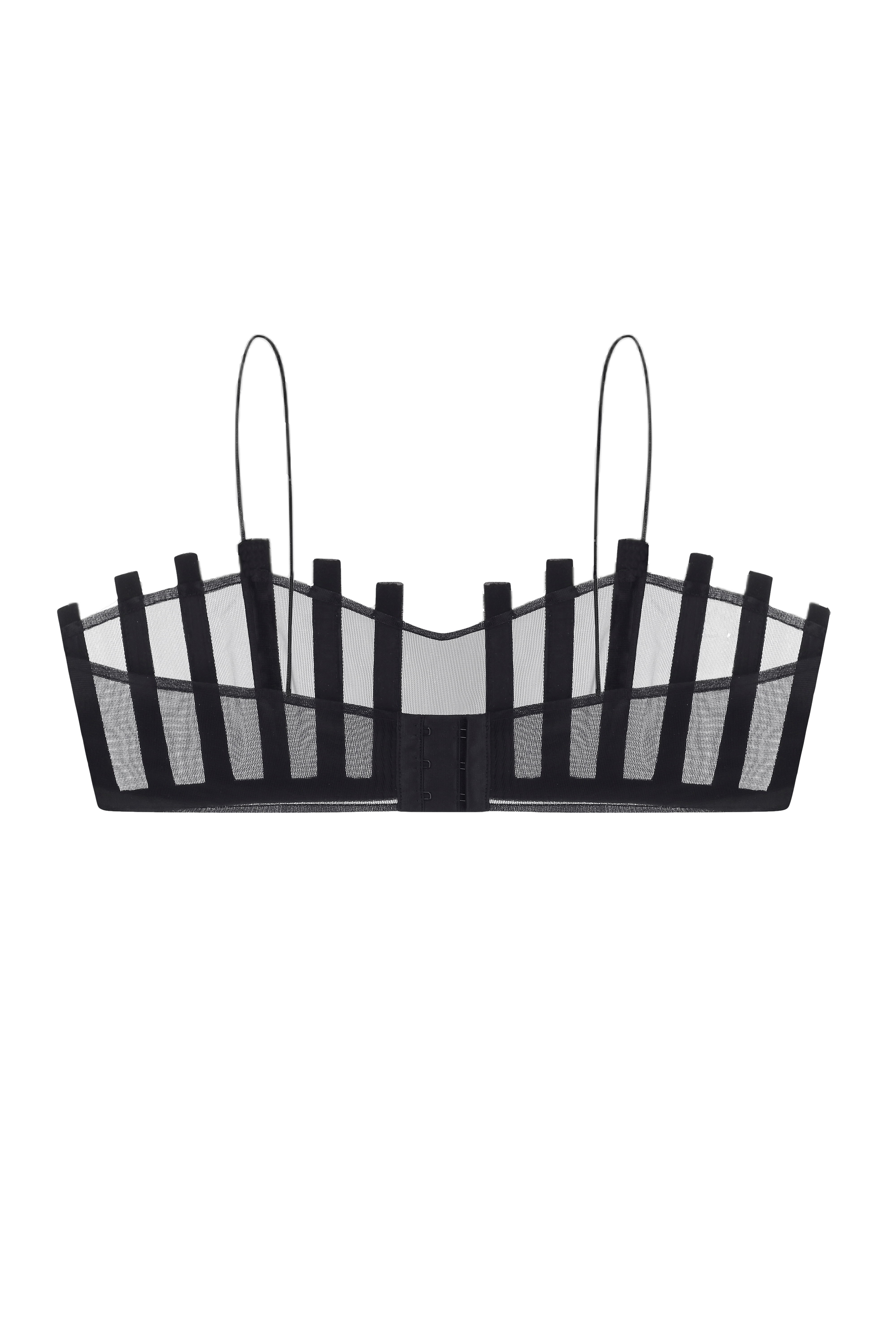 LOTUS BRALETTE in Black made by NUÉ