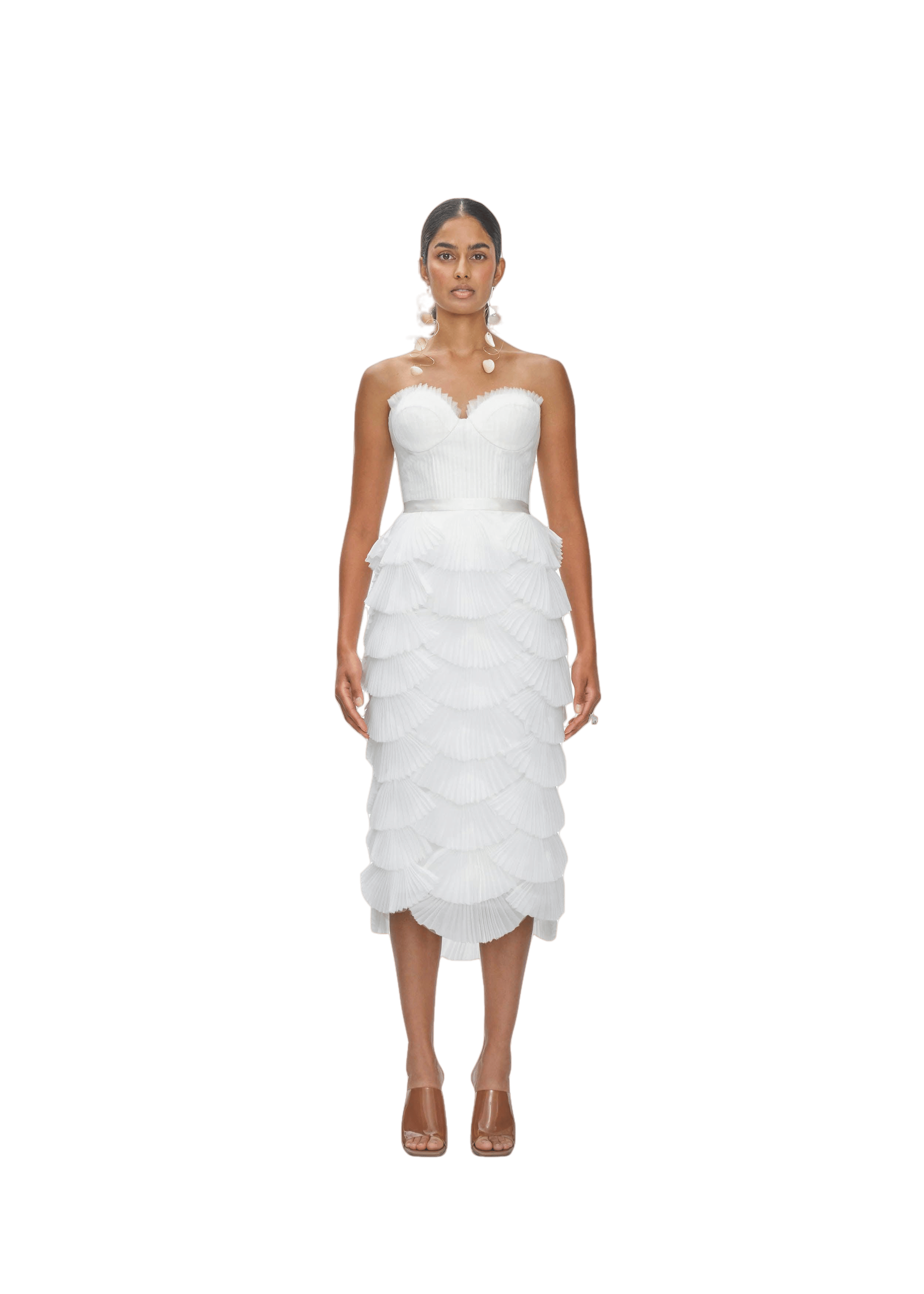 ARI MIDI SKIRT made by Andrea Iyamah