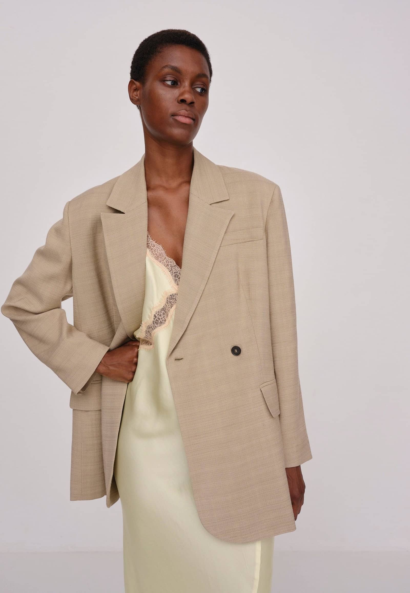 Verner Blazer - Croissant made by HERSKIND