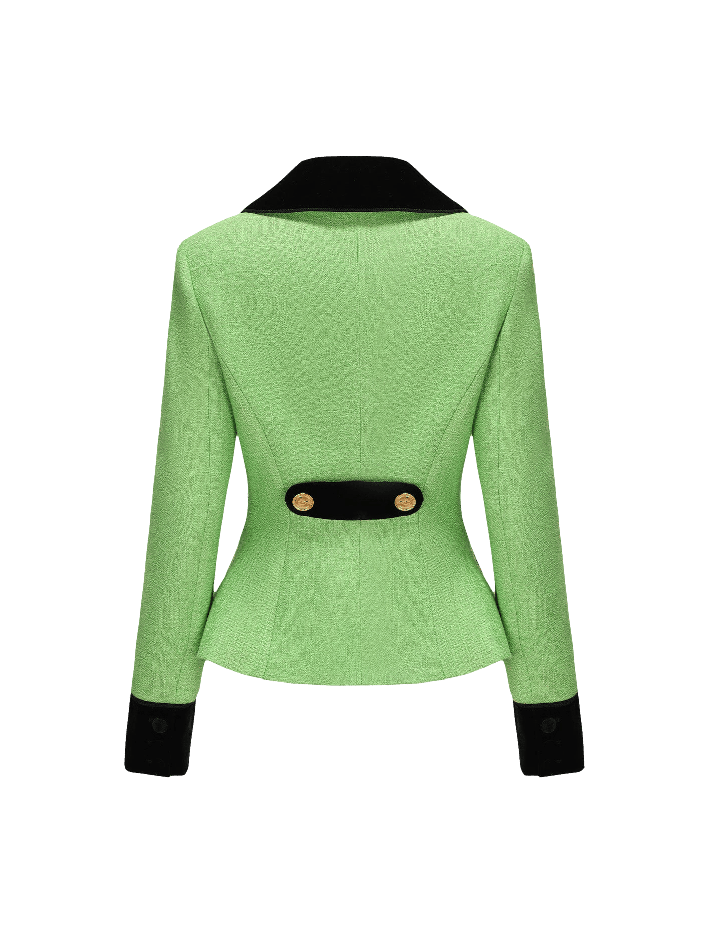 Michelle Tweed Blazer (Green) made by Nana Jacqueline