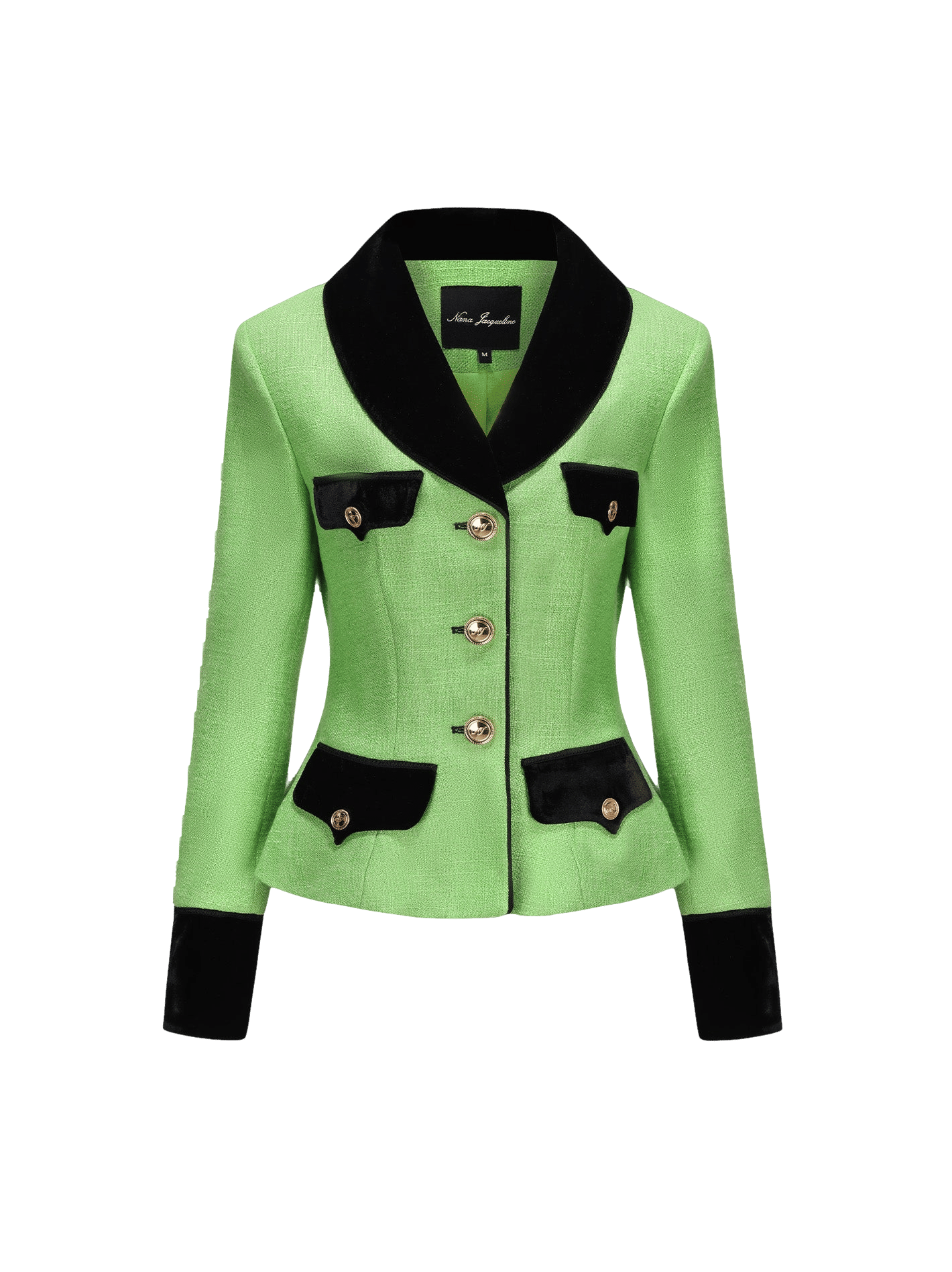 Michelle Tweed Blazer (Green) made by Nana Jacqueline