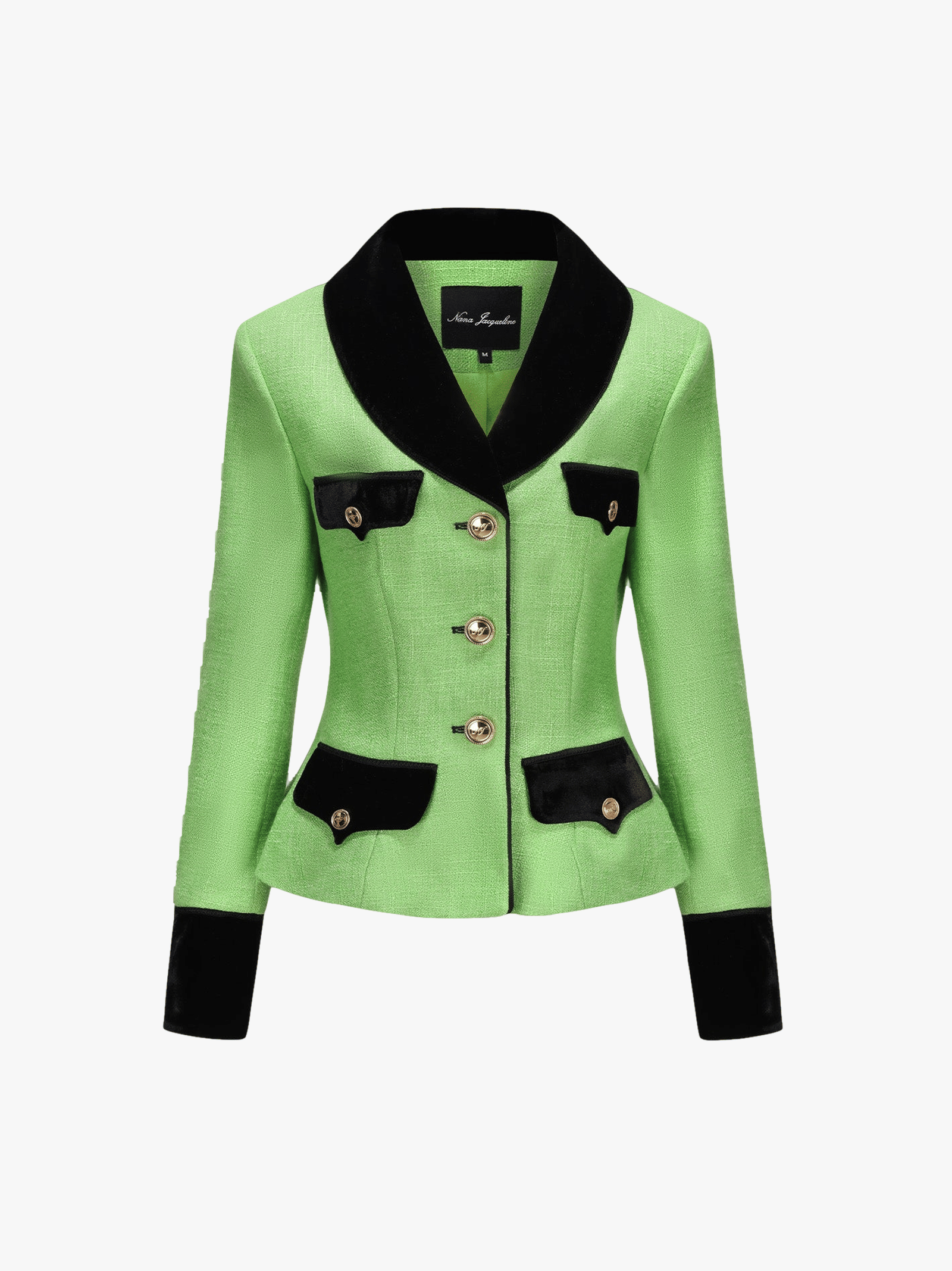 Michelle Tweed Blazer (Green) made by Nana Jacqueline