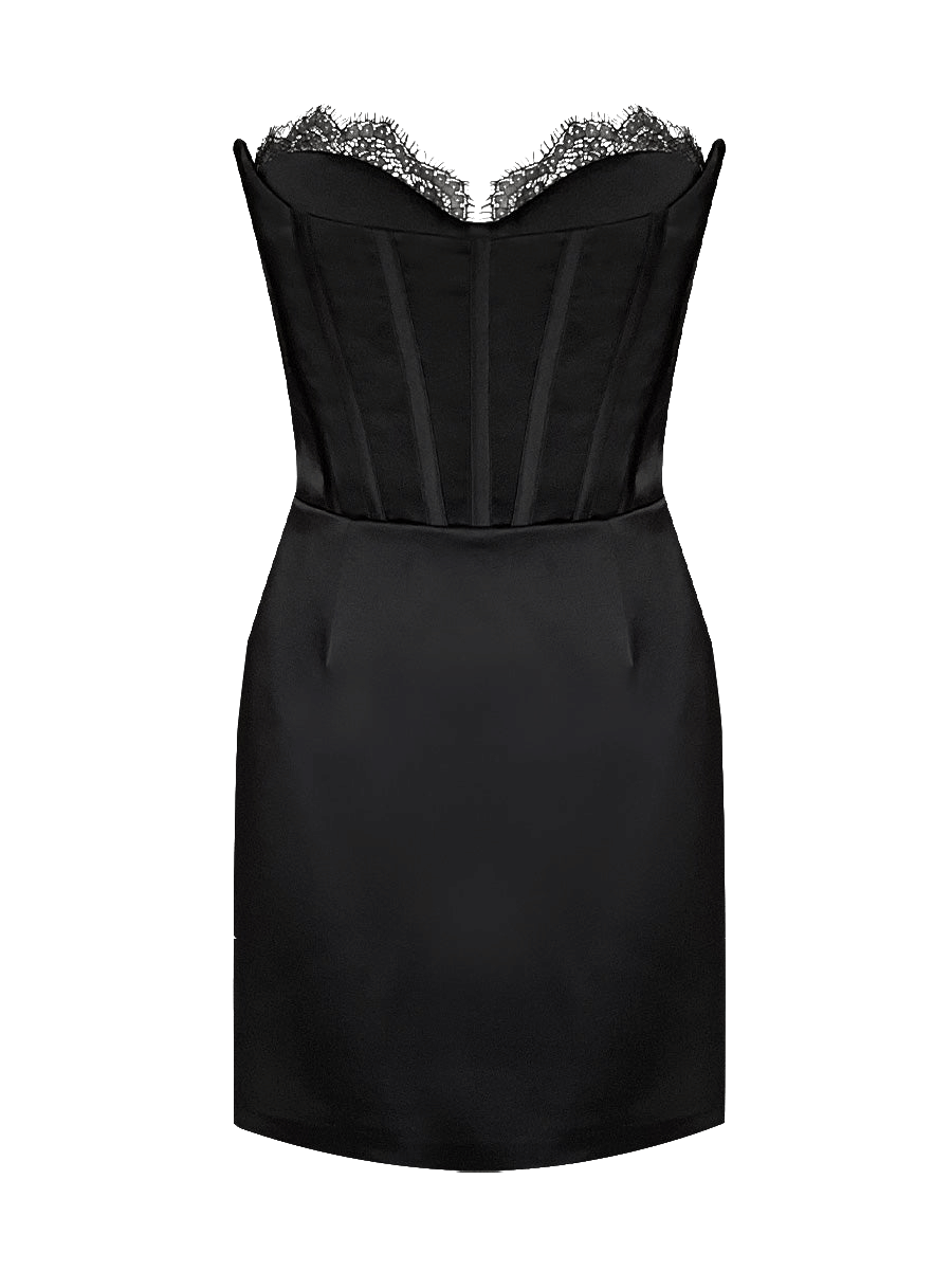Kyrenia Lace Dress - Black made by Gigii's