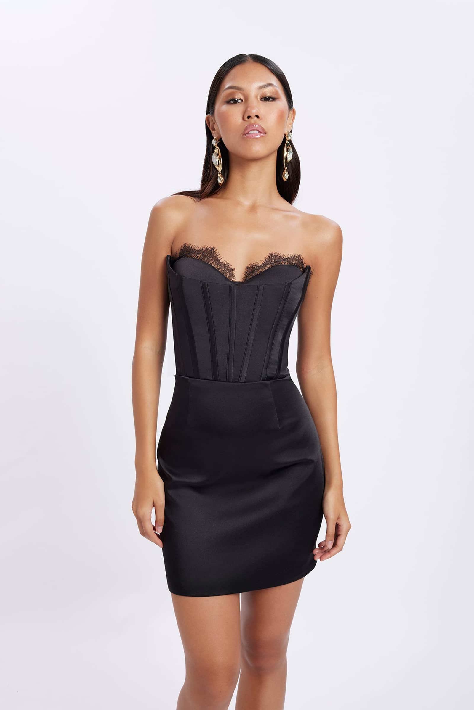 Kyrenia Lace Dress - Black made by Gigii's