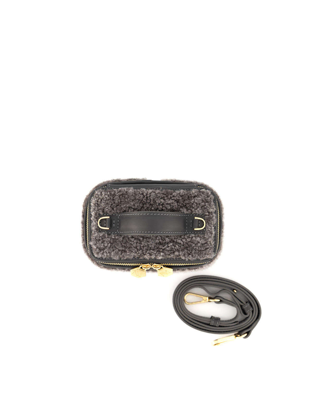 Betty Mini Fur Grey made by Maven Bag