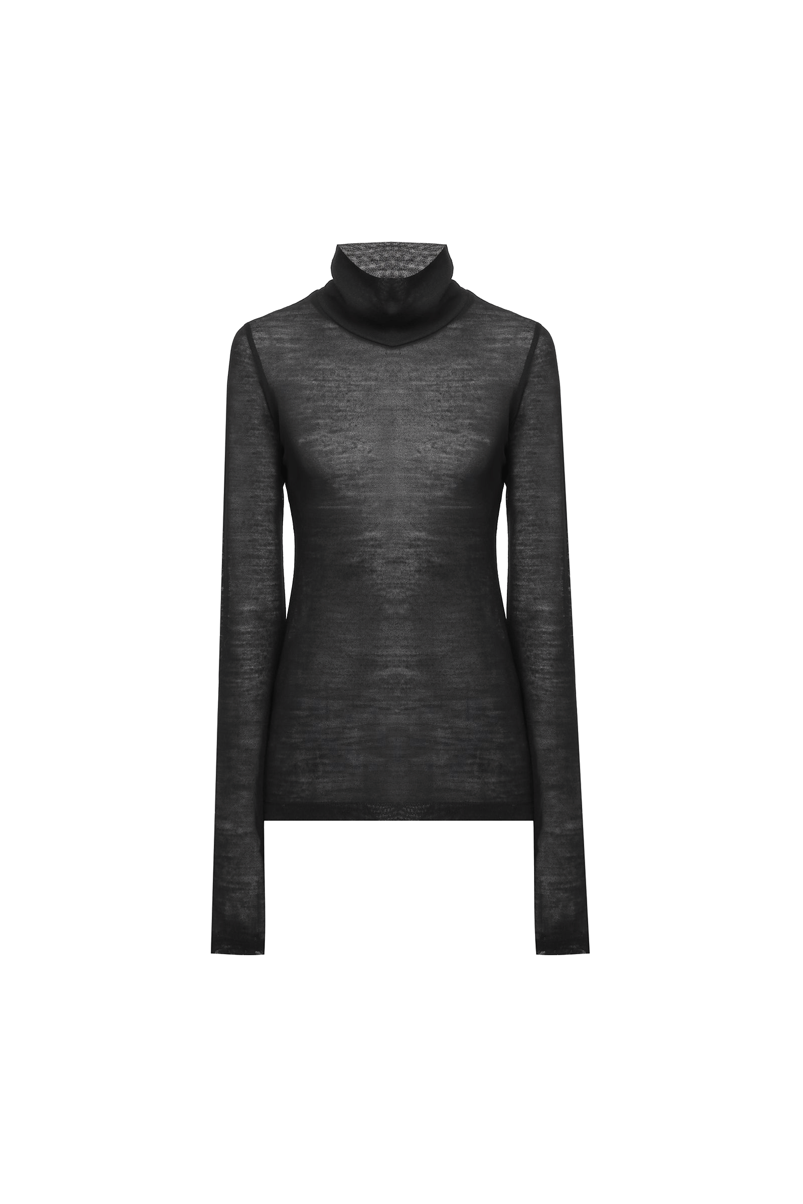 Turtleneck Long Sleeve Black made by A.M.G