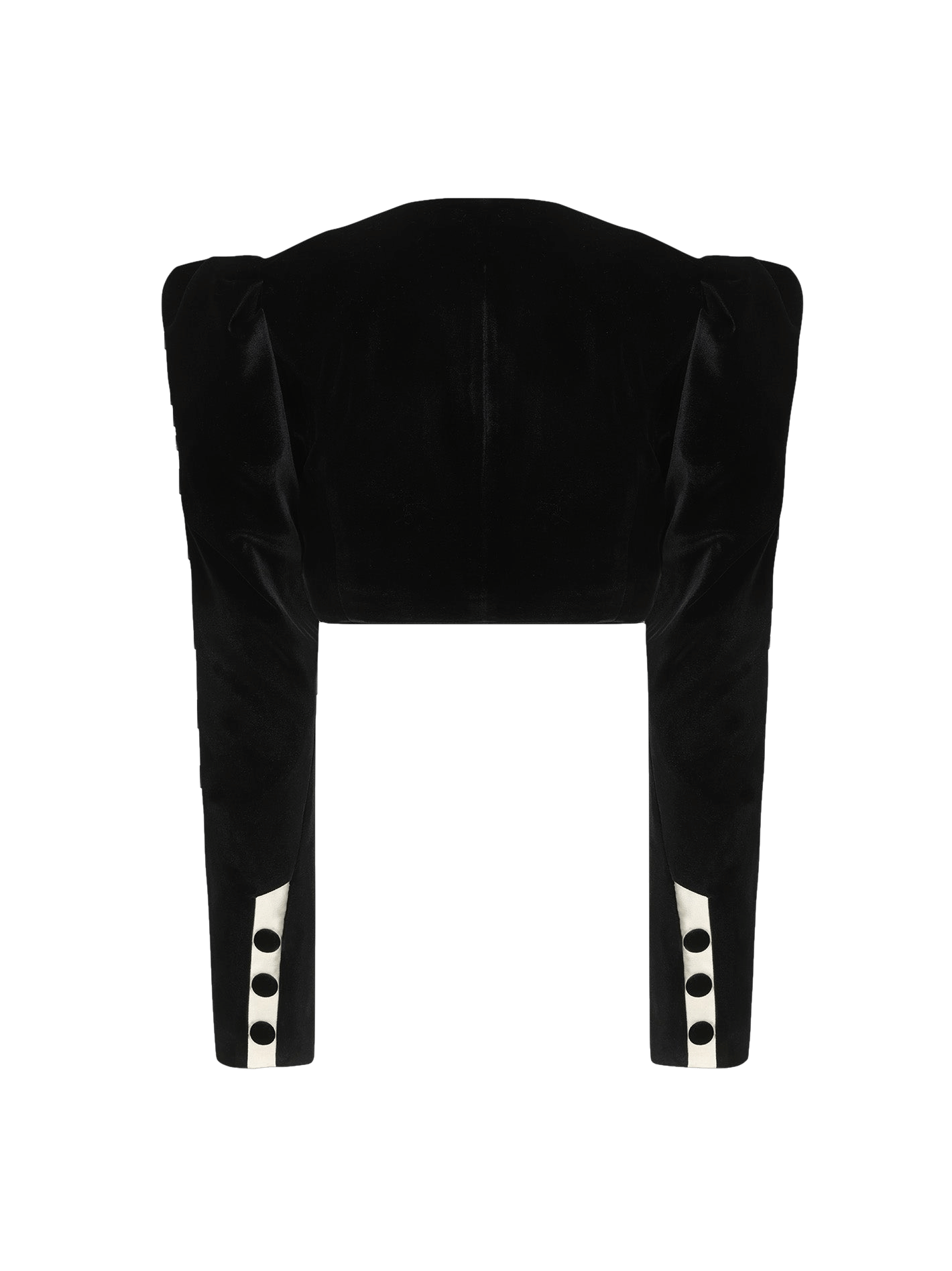 Wilma Velvet Jacket (Black) made by Nana Jacqueline