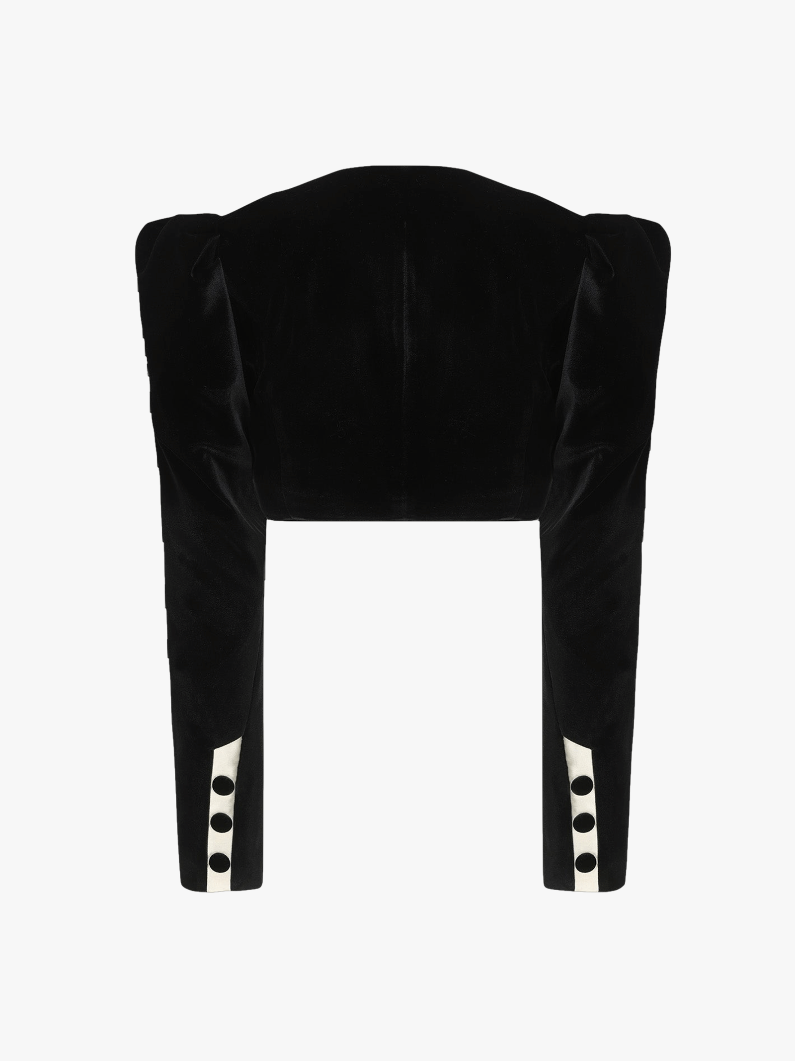 Wilma Velvet Jacket (Black) made by Nana Jacqueline