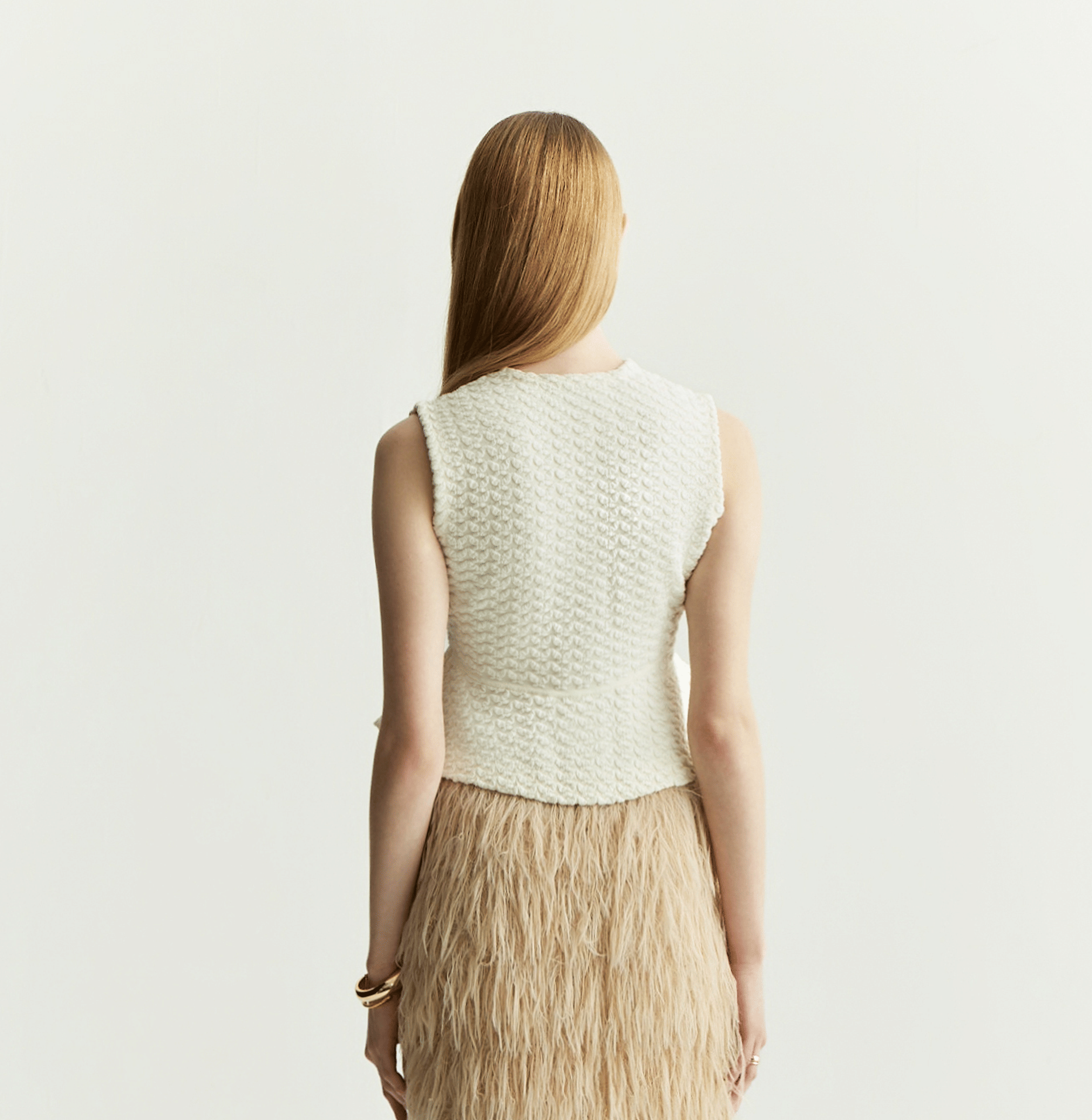 EMBOSSED WAISTCOAT made by CRUSH Collection