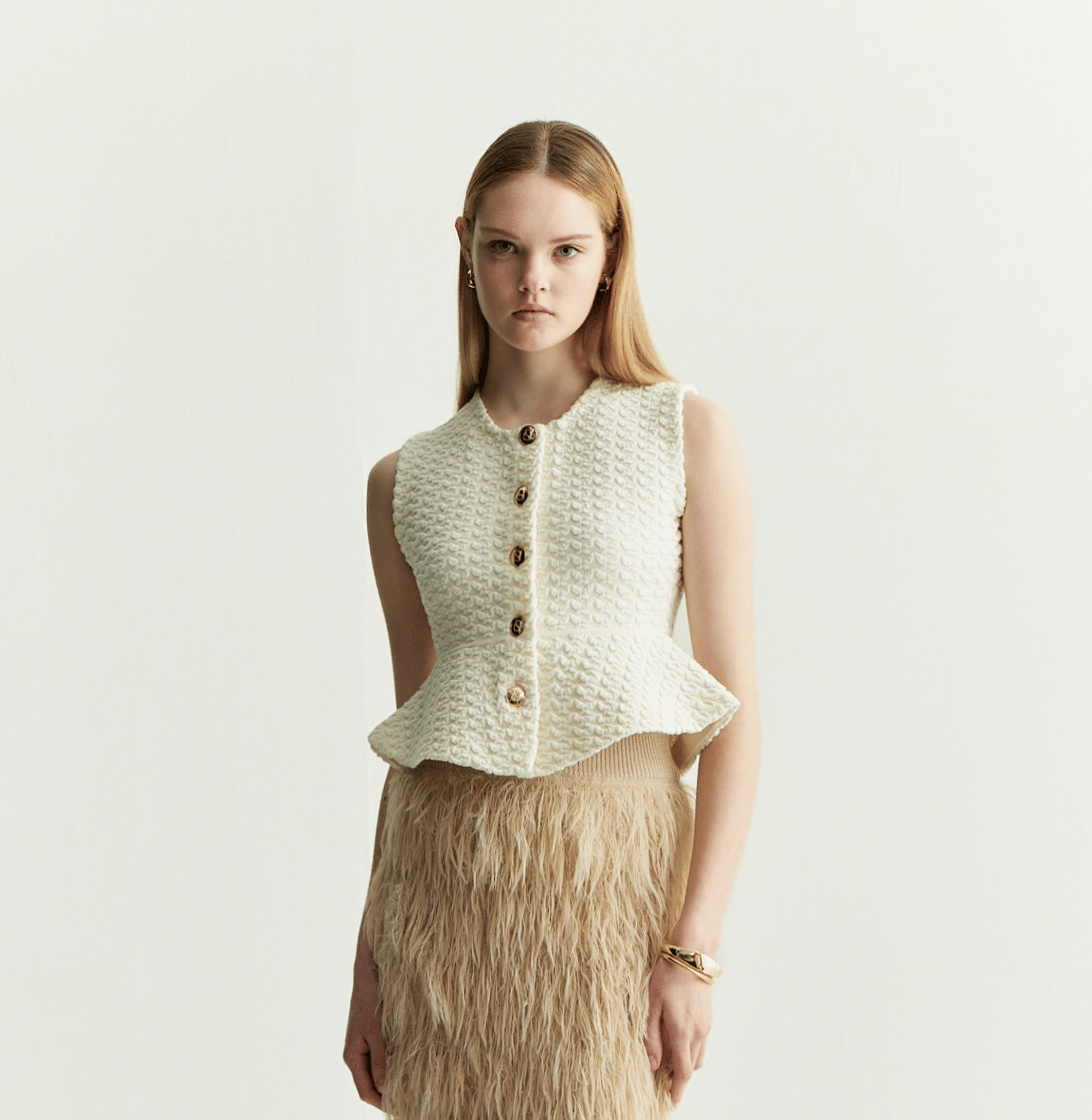 EMBOSSED WAISTCOAT made by CRUSH Collection