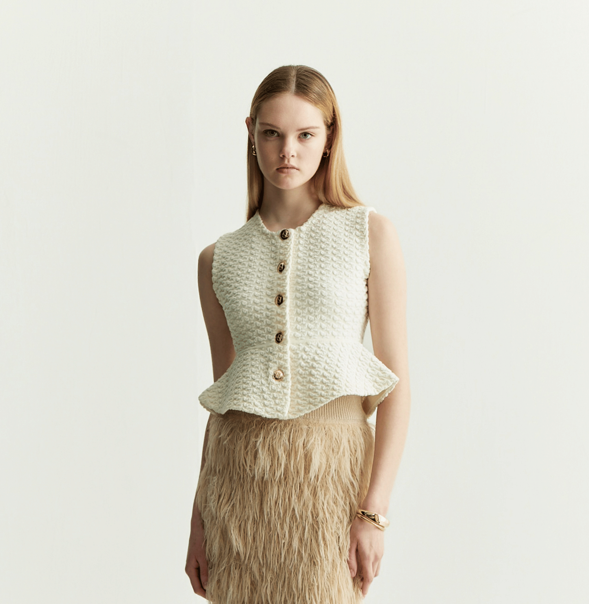 EMBOSSED WAISTCOAT made by CRUSH Collection